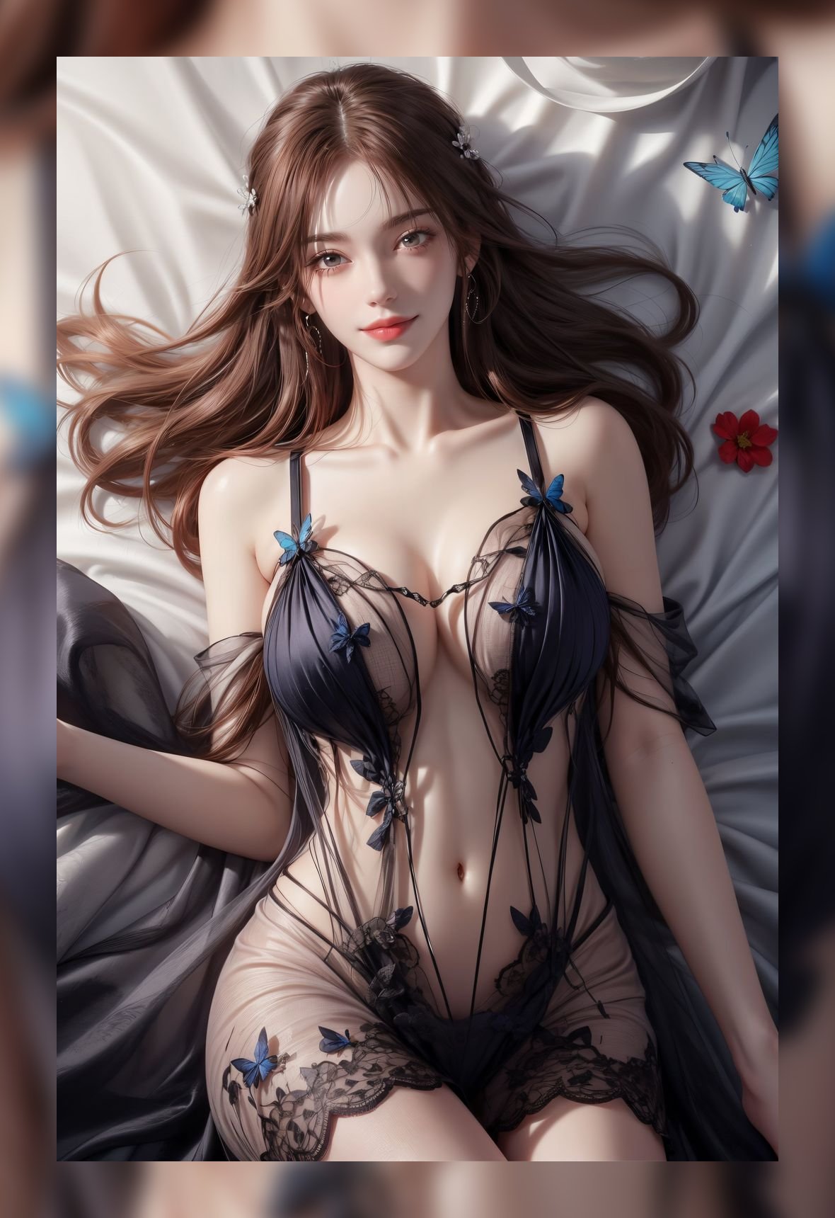 国风ai绘画完美世界叶倾仙高分辨率6k壁纸下载