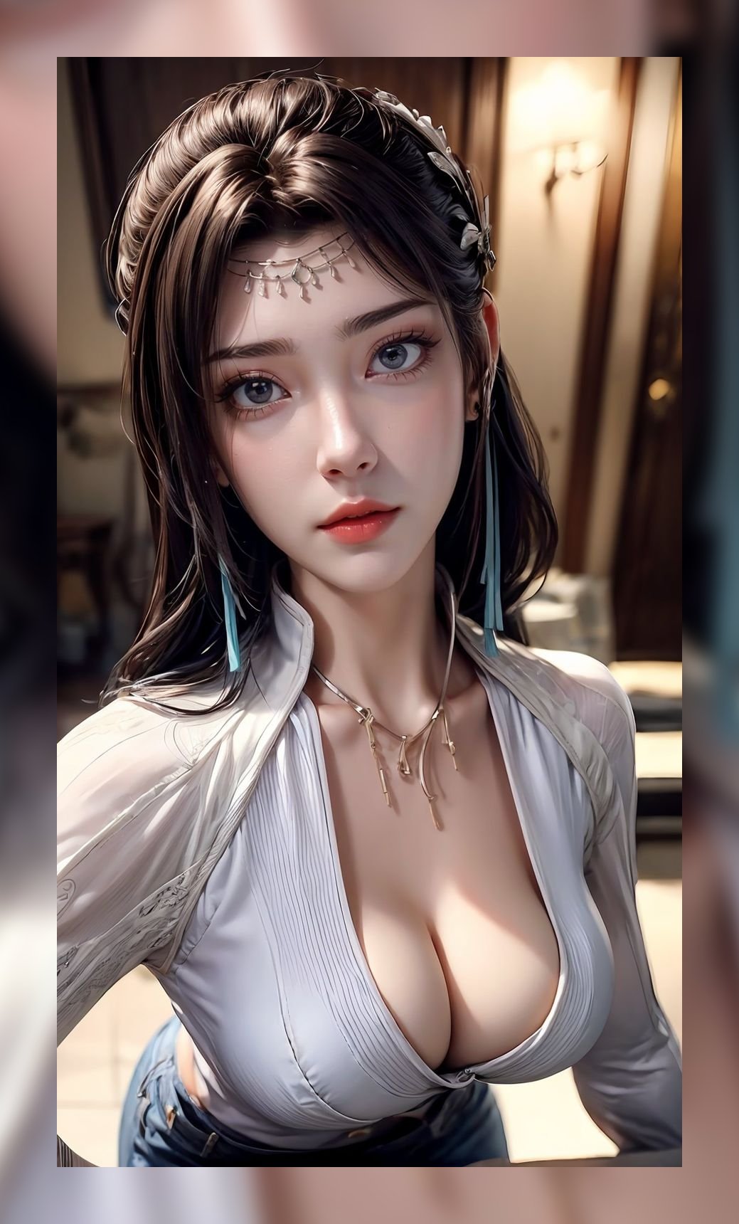 优秀作品ai素材斗破苍穹云韵精美6k图包壁纸