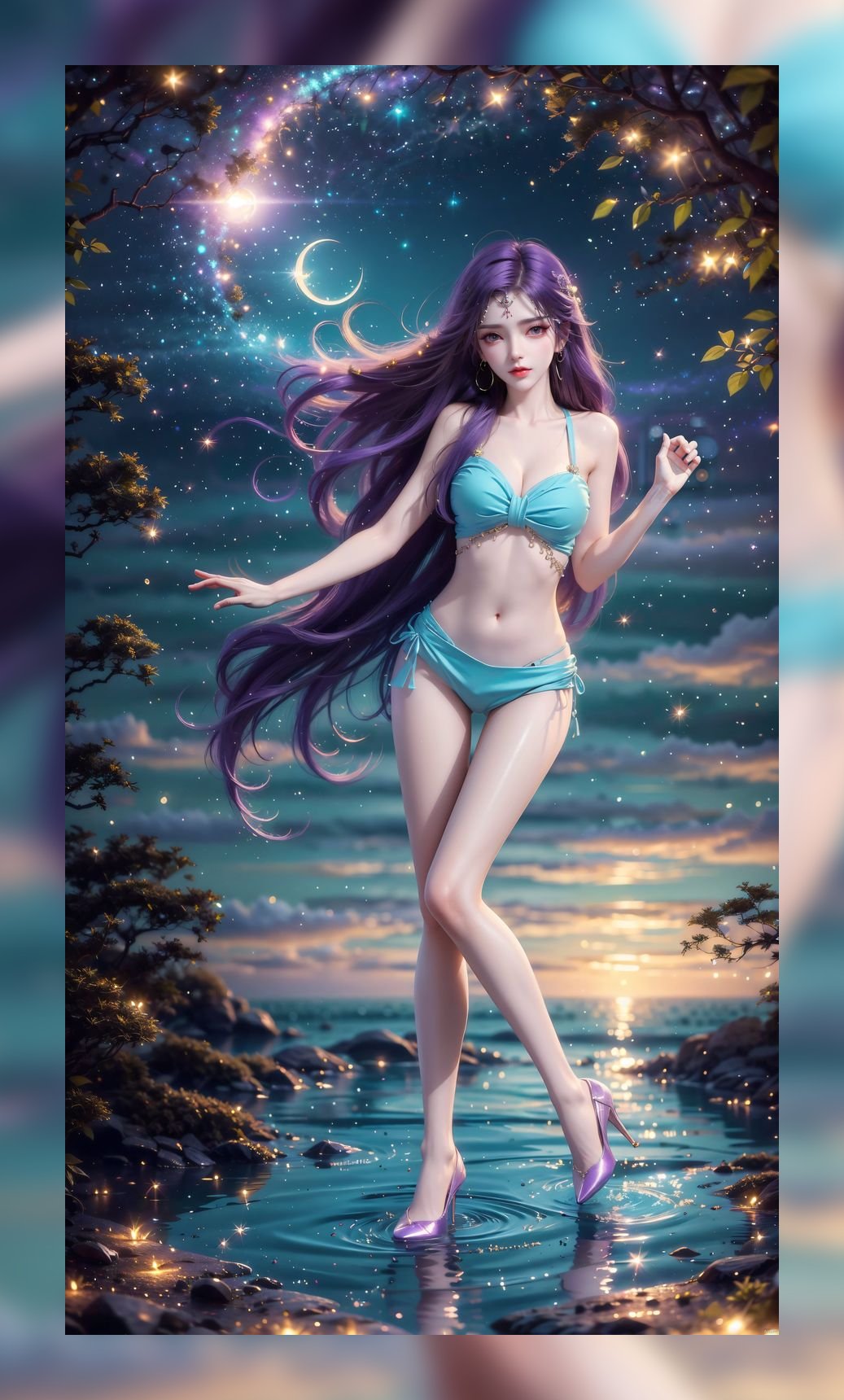 炫酷的ai绘画完美世界云曦高质量4k壁纸下载