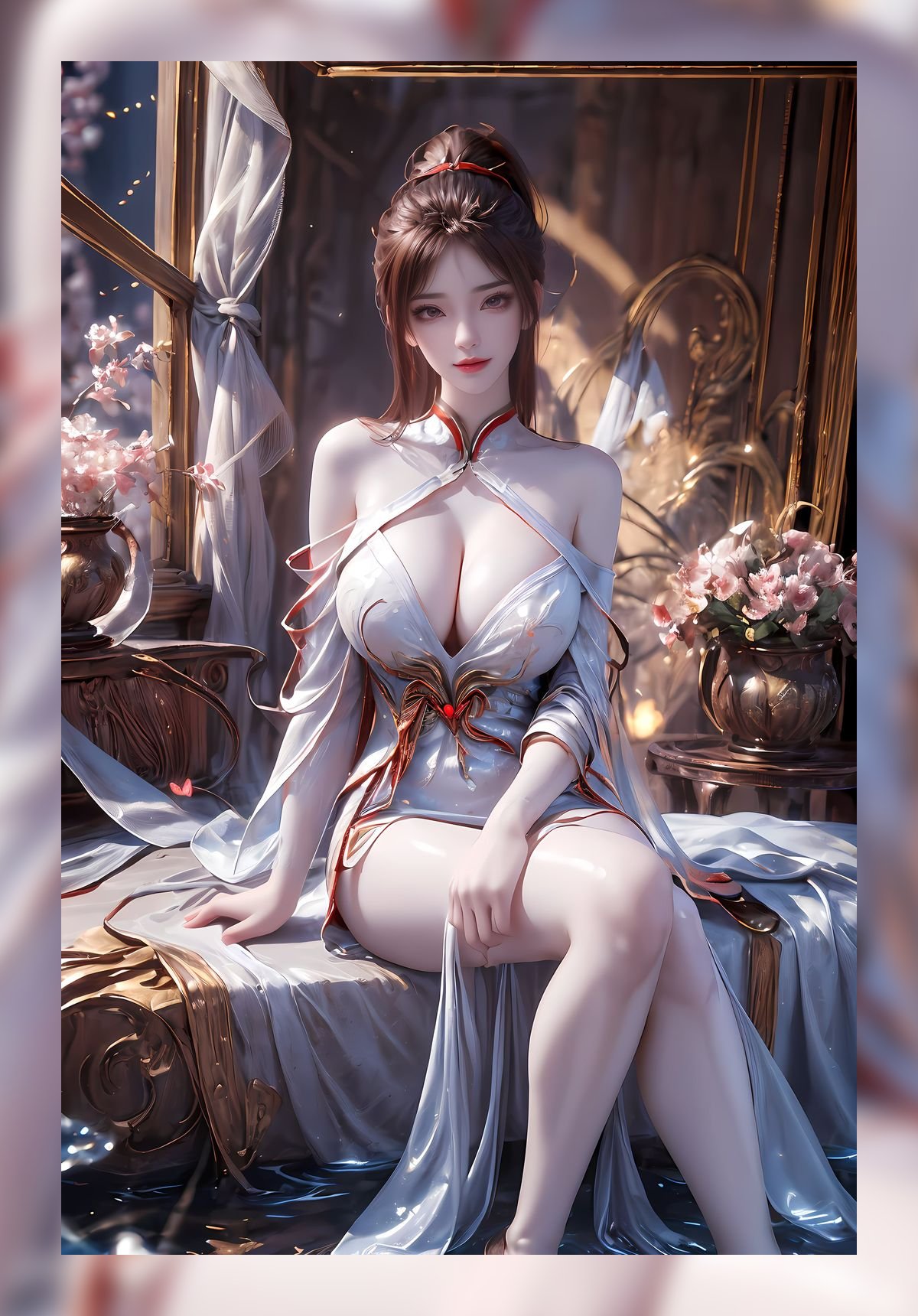高品质素材完美世界红凰精美6k壁纸打包