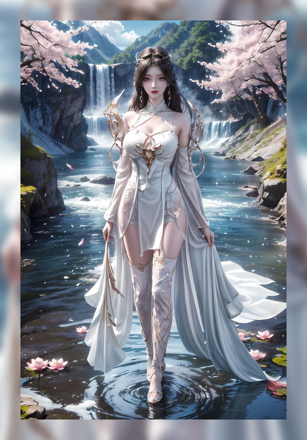 精致ai美女完美世界柳神高分辨率4k压缩打包