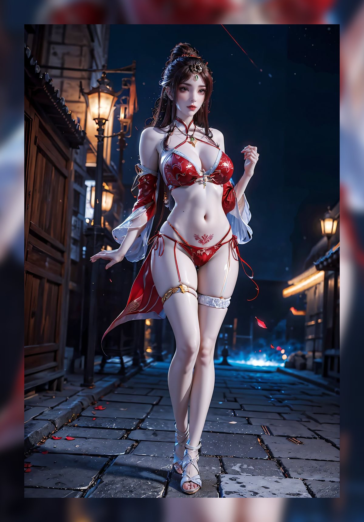 高品质建模身材完美世界红凰4k整理合集