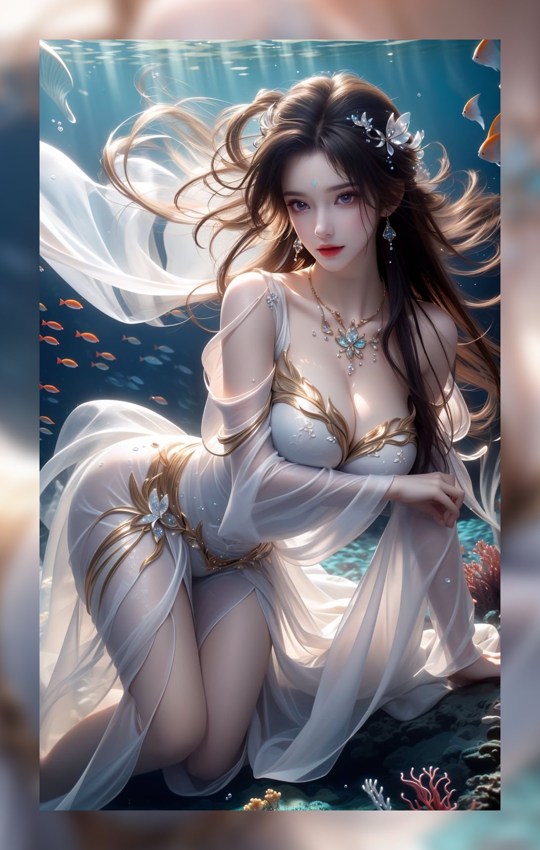 国潮ai生成完美世界清漪6k下载打包