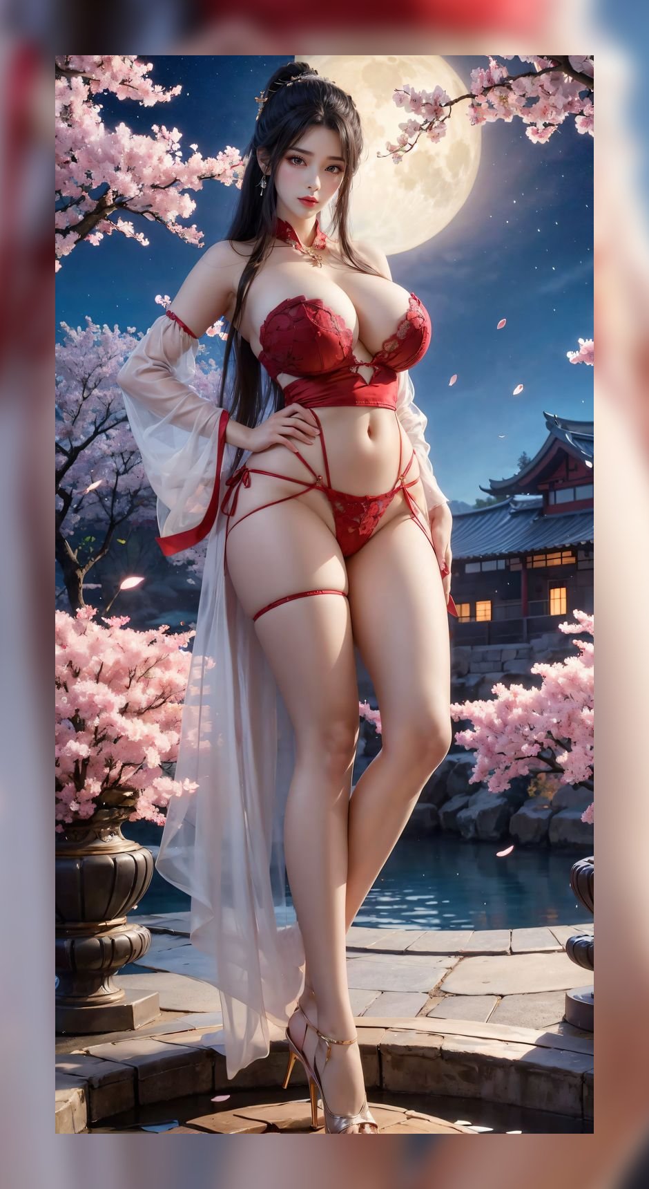 精致ai作品完美世界月婵优质4k整理打包