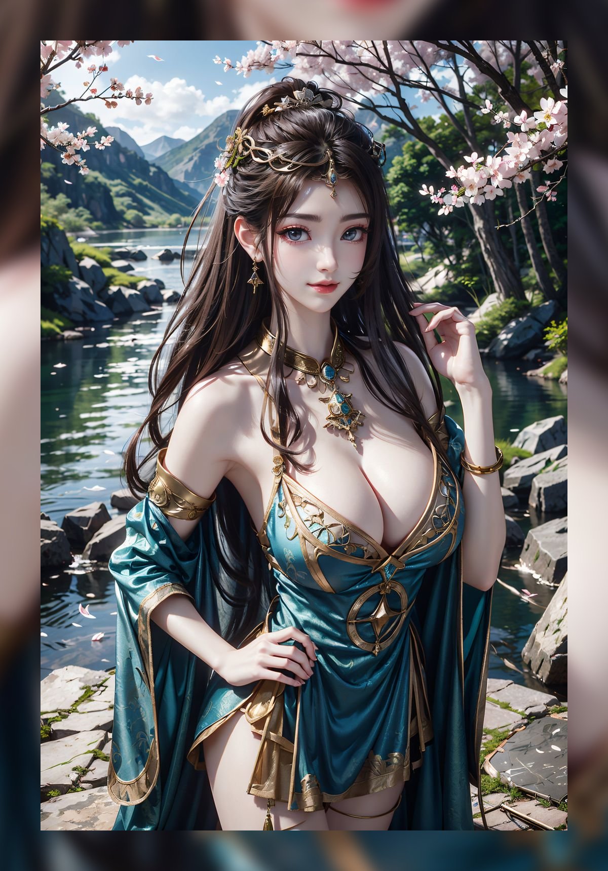 热门ai生成凡人修仙传元瑶高质量6k图包壁纸