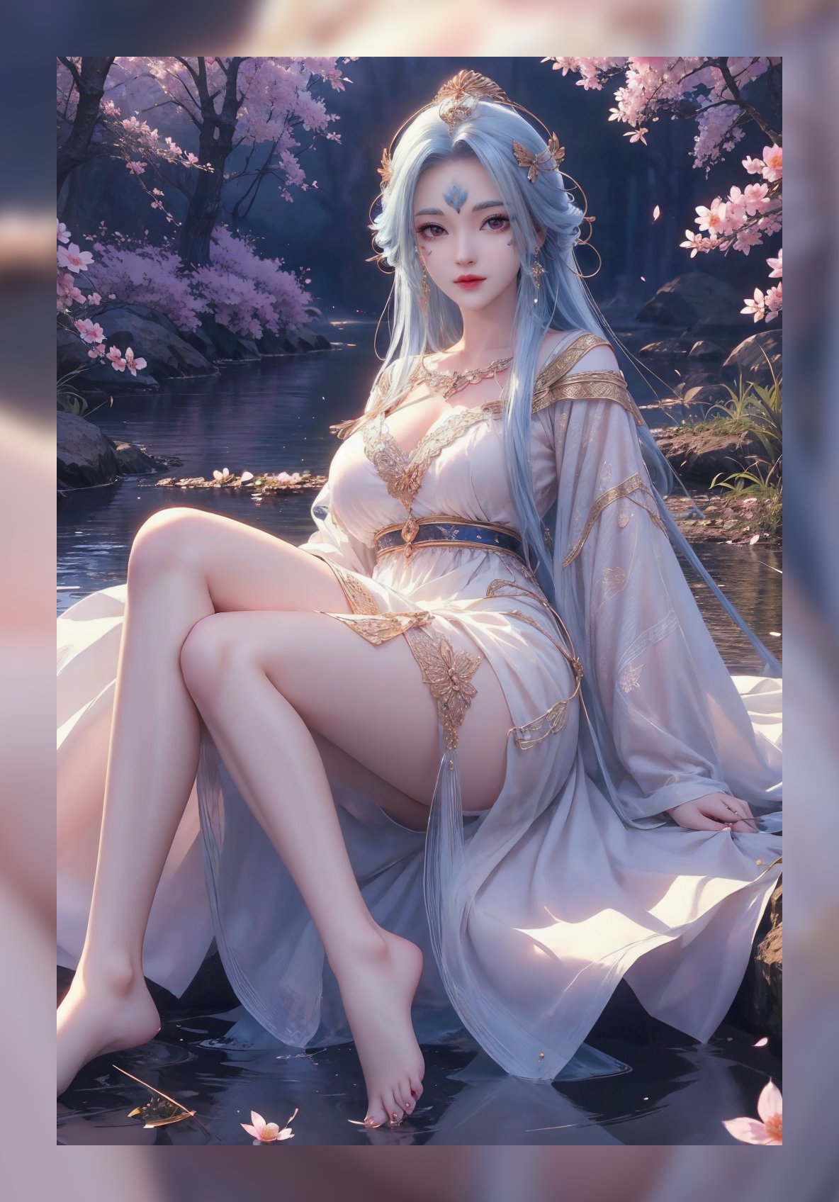 优秀的ai绘画眷思量奉眠高分辨率6k打包壁纸