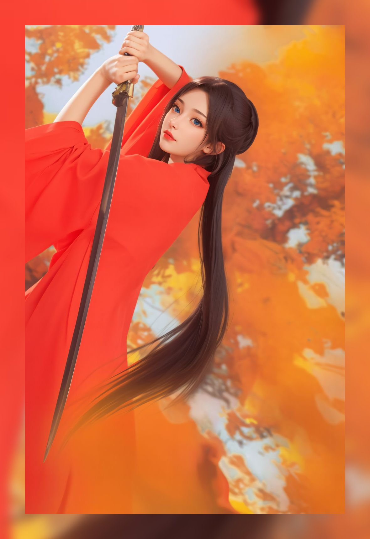 高品质ai作品斗破苍穹云韵超清4k壁纸下载