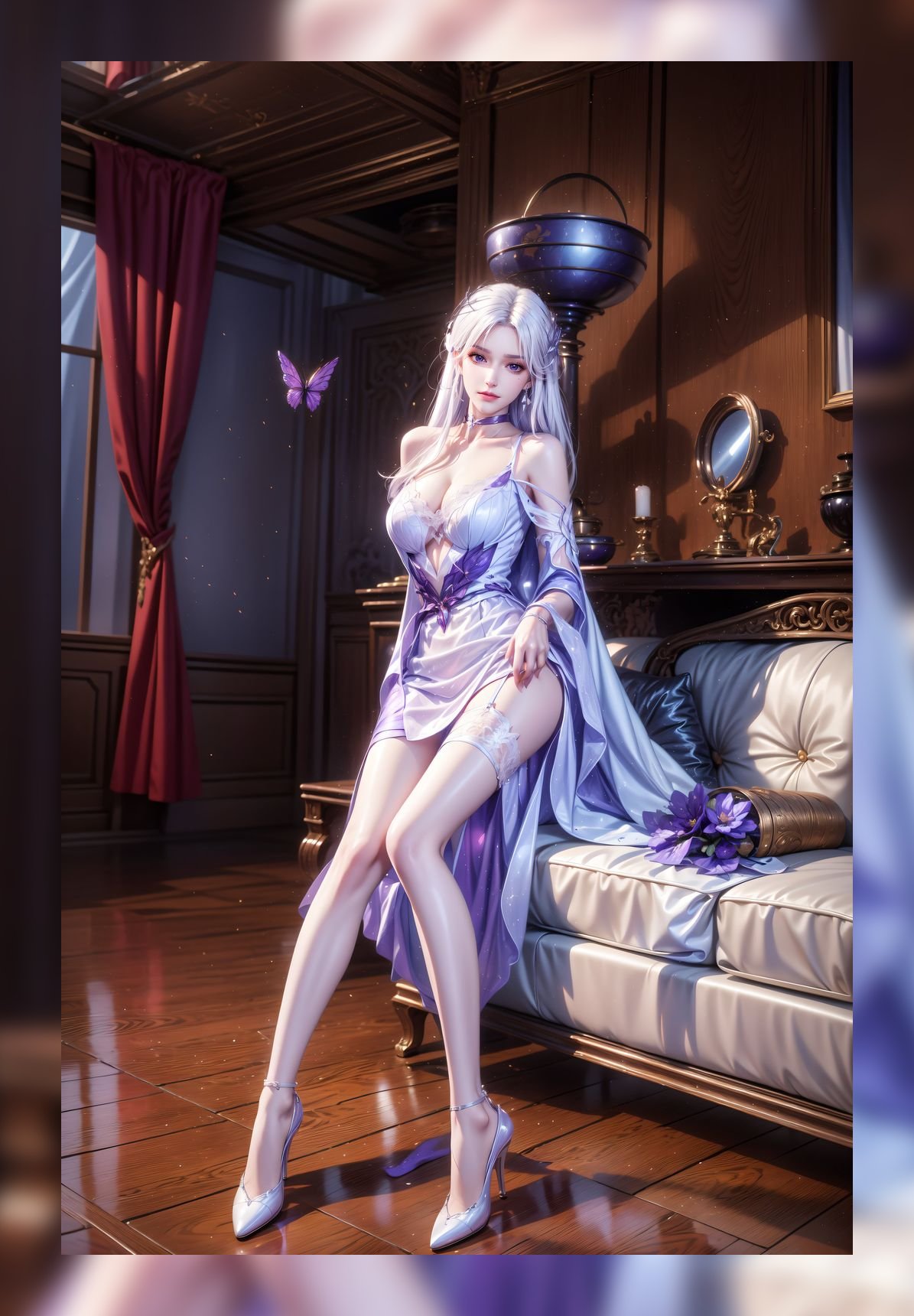 精美的建模脸神印王座圣采儿超清晰8k压缩打包