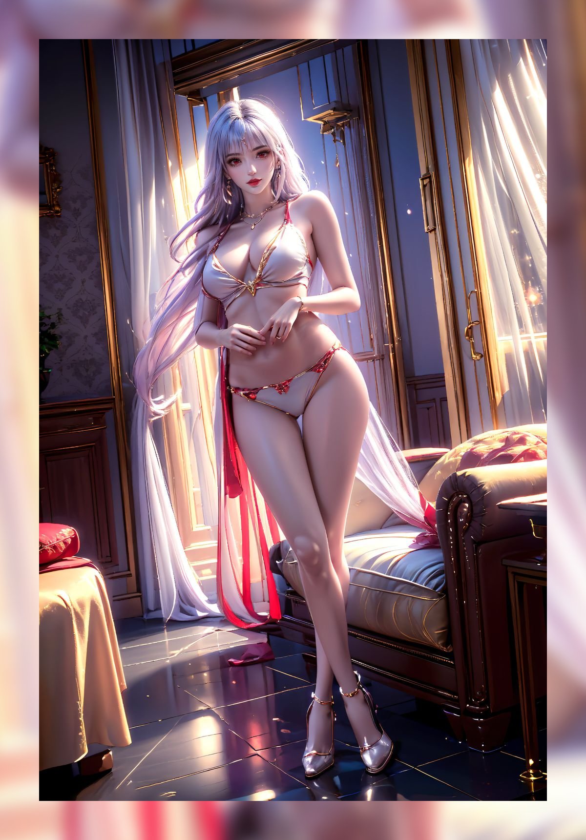 最新ai美女完美世界太阴玉兔优质8k图包下载