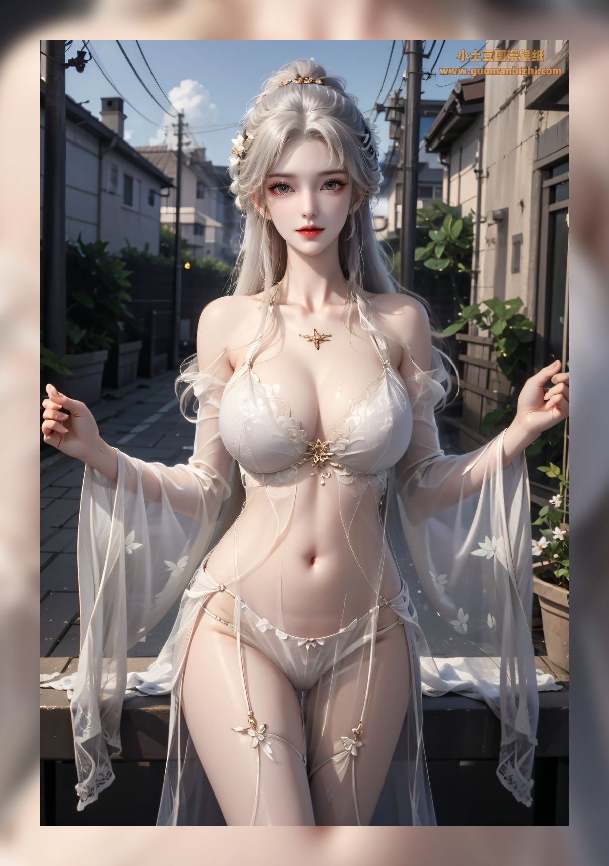 精美的建模脸完美世界清漪超清晰6k打包壁纸