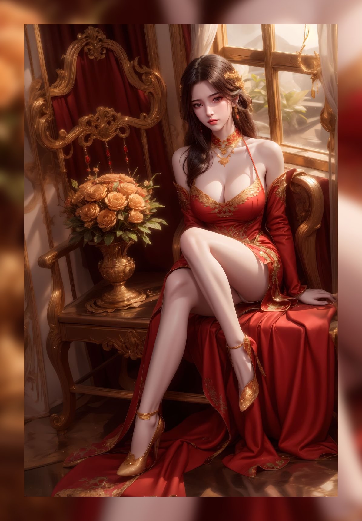 优秀的ai桌布仙逆李慕婉高清6k压缩打包