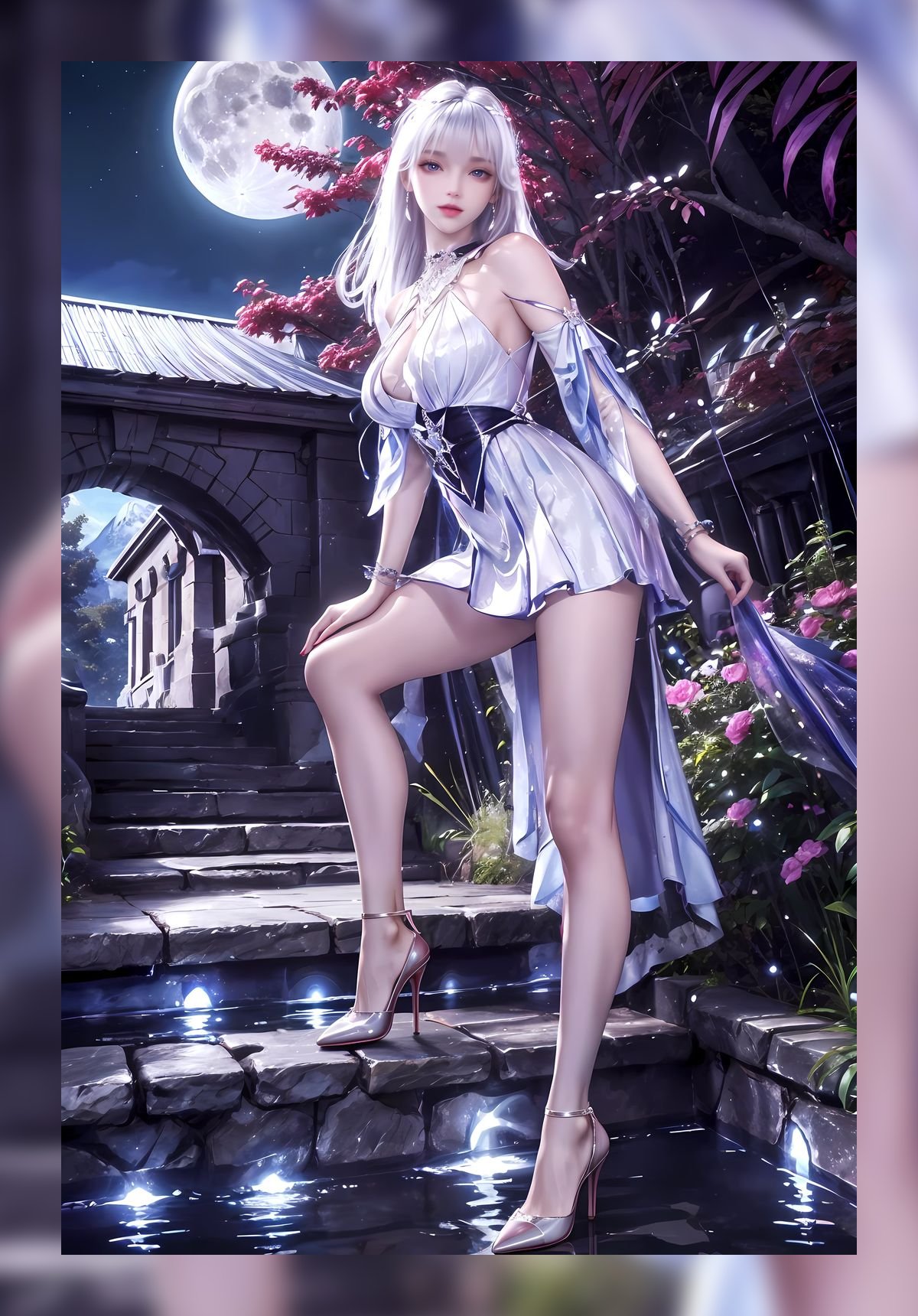 炫酷的ai素材神印王座圣采儿优质4k整理下载