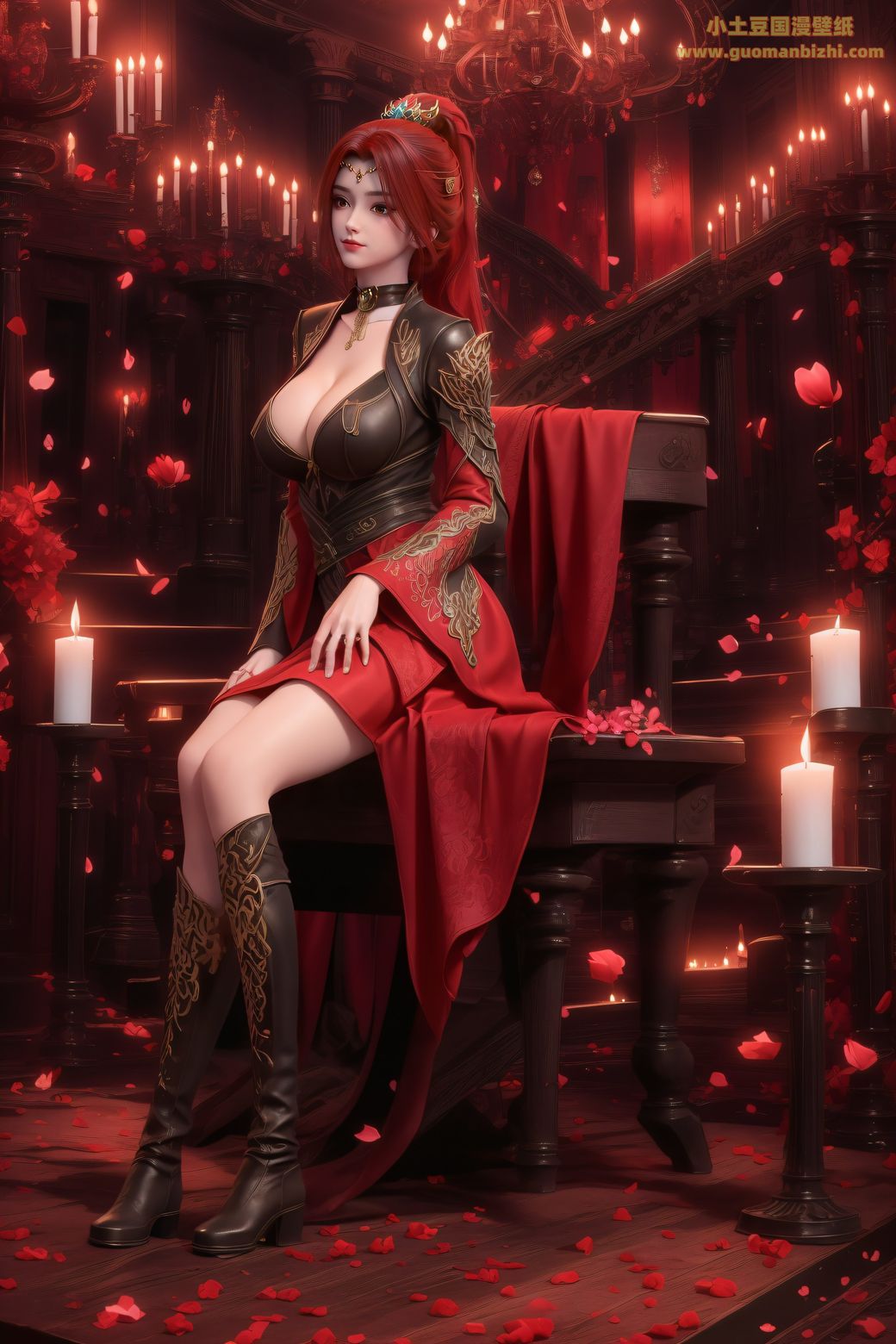 精致ai女神斗破苍穹唐火儿高质量4k壁纸下载