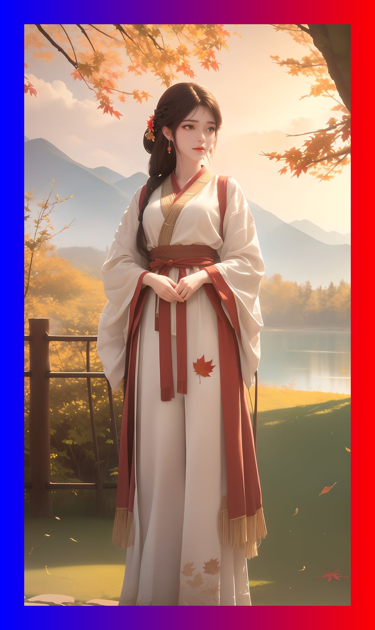 热门ai桌面完美世界火灵儿精美8k下载打包