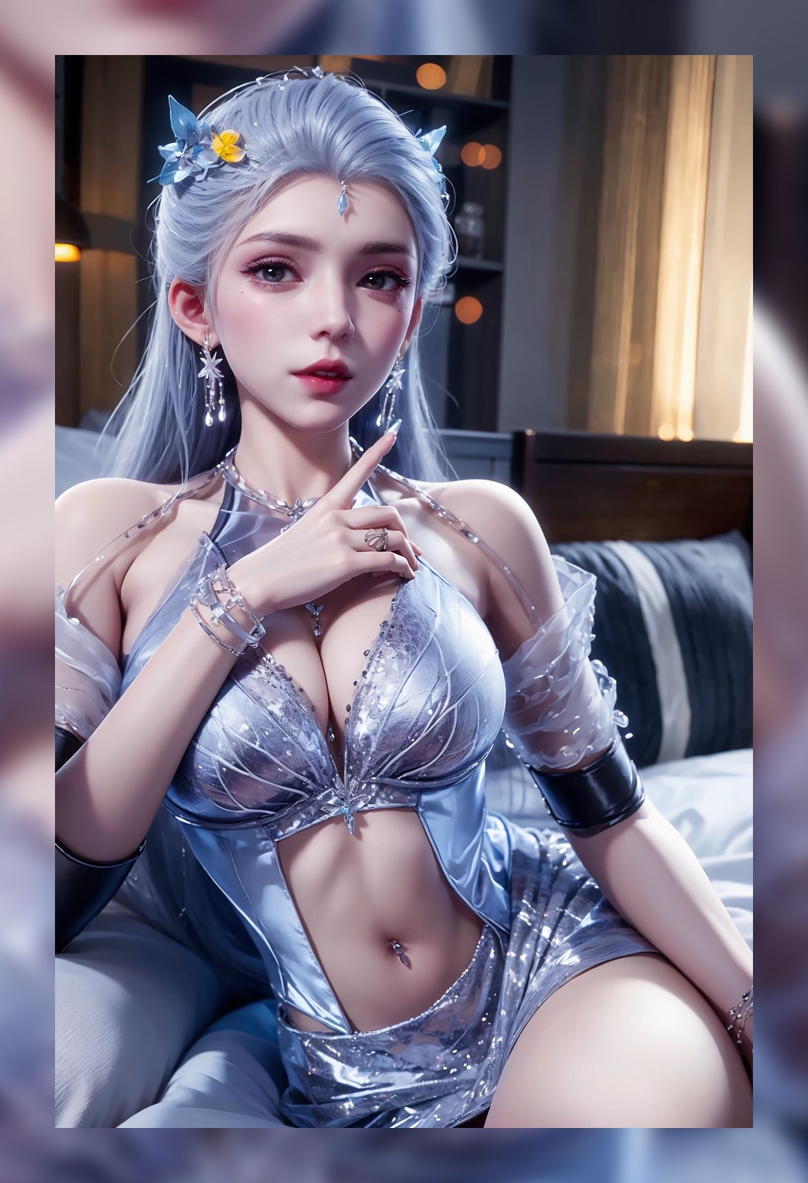 火爆ai生成绝世唐门雪女超清晰8k合集下载
