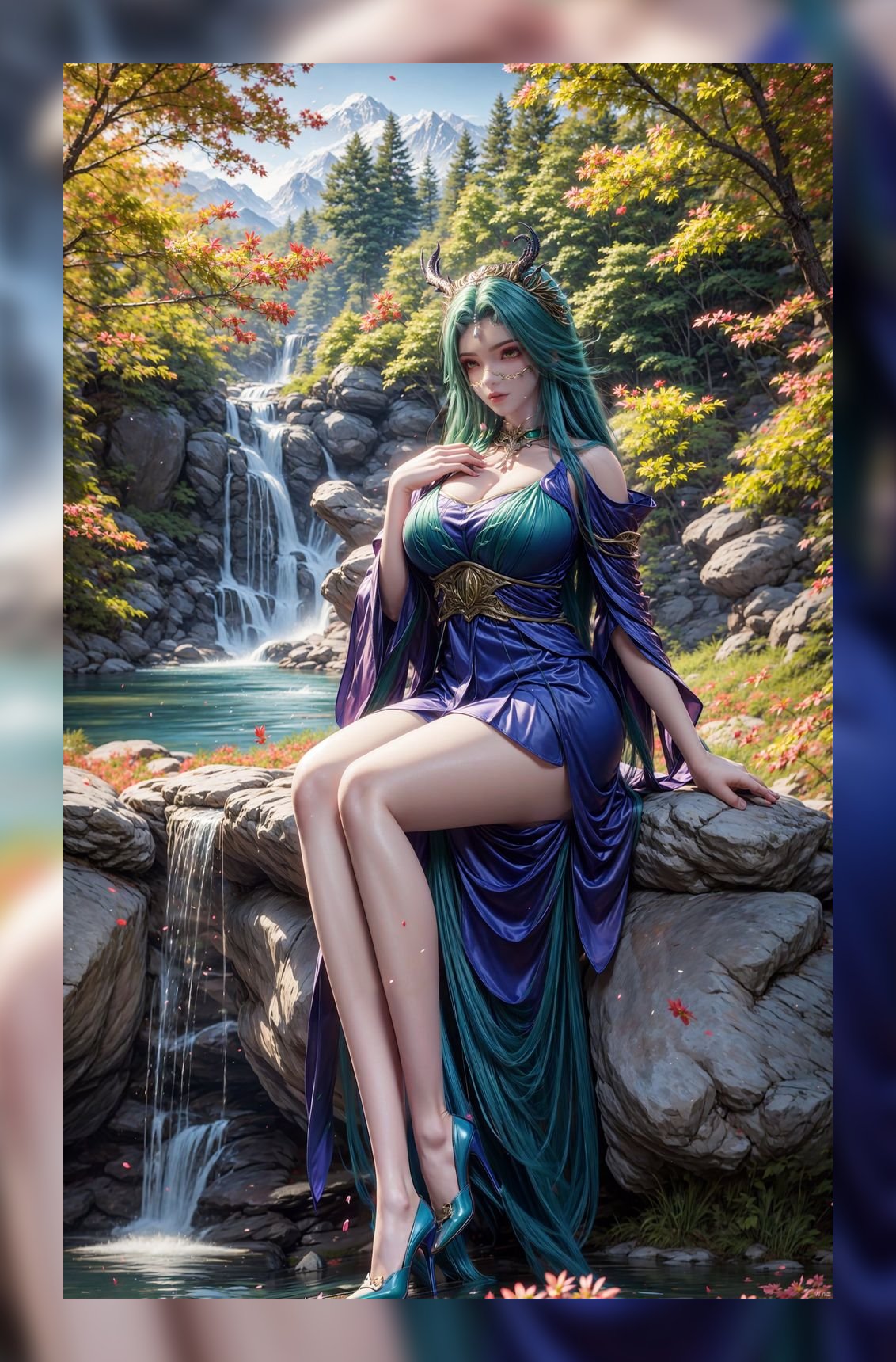 新出炉ai壁纸完美世界龙女精美6k下载打包