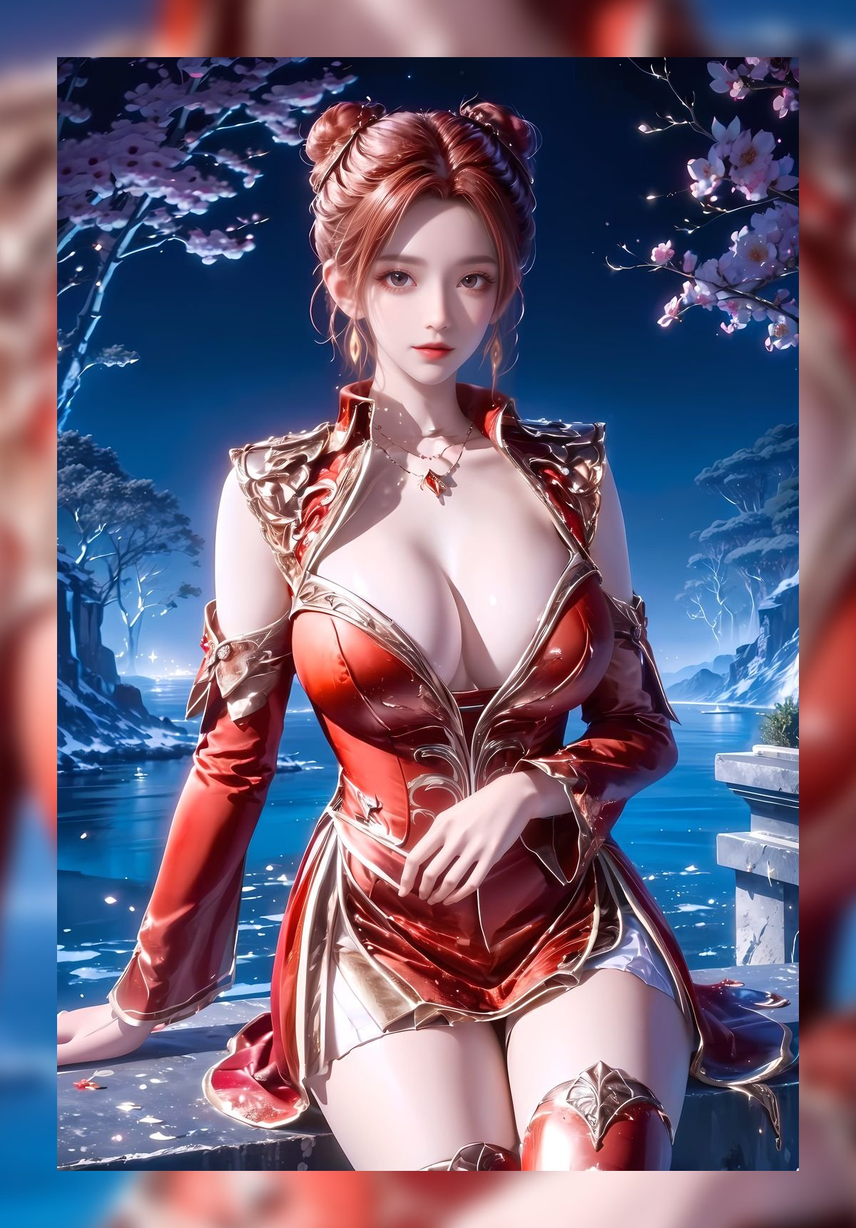 炫酷的ai女生绝世唐门马小桃高分辨率4k壁纸下载