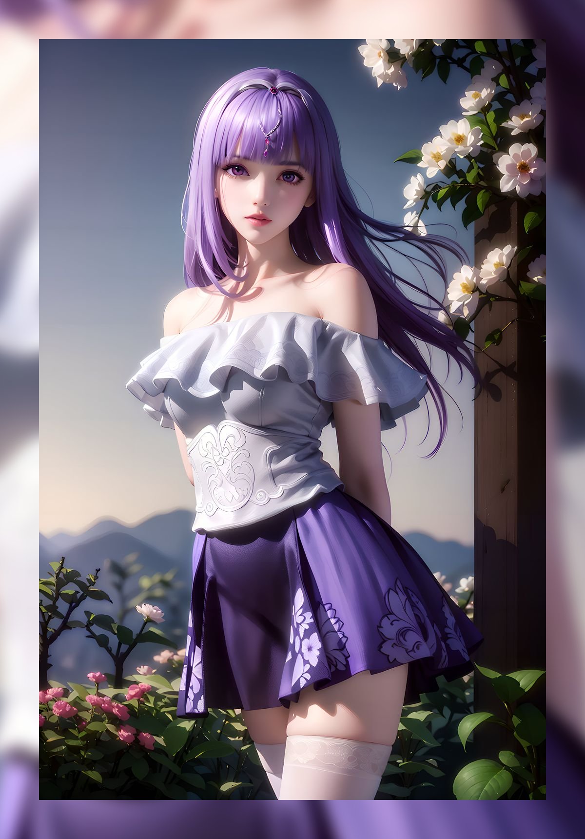 热门ai桌布秦时明月少司命高质量4k壁纸打包