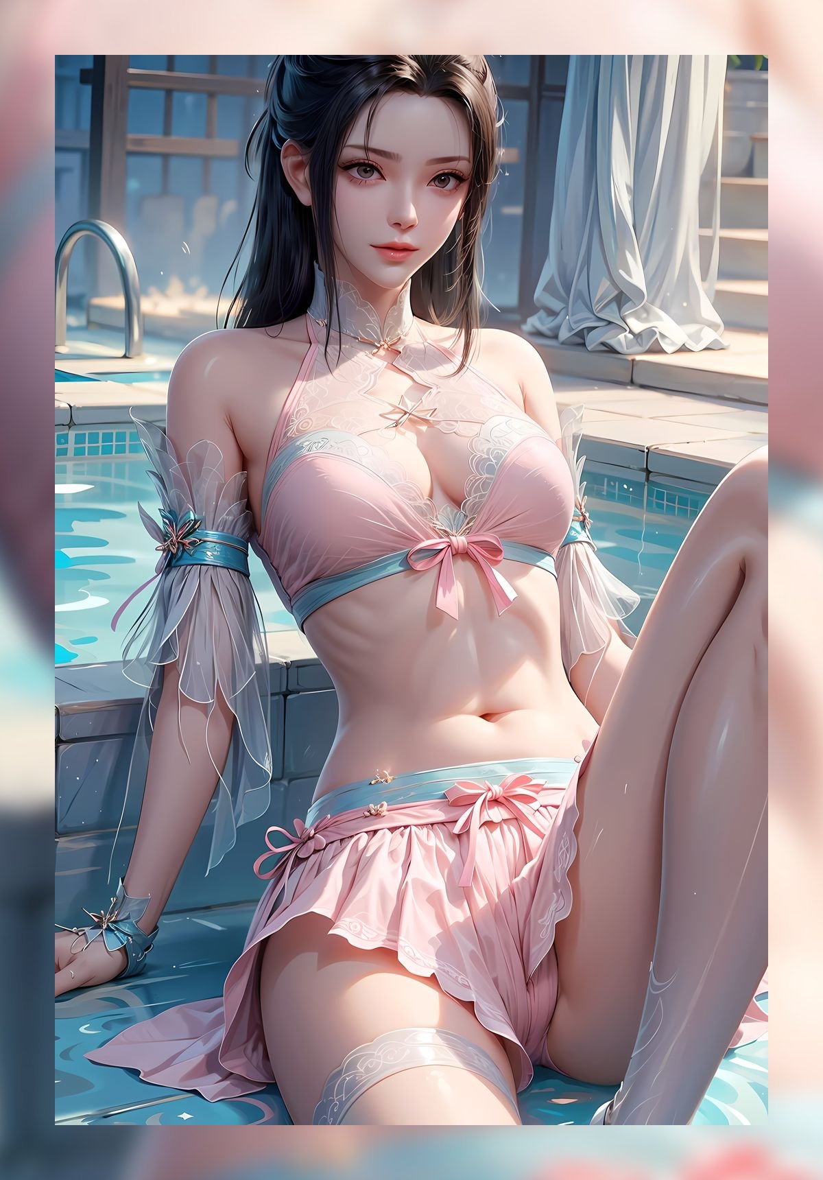 精致建模身材斗破苍穹萧薰儿高质量8k合集壁纸