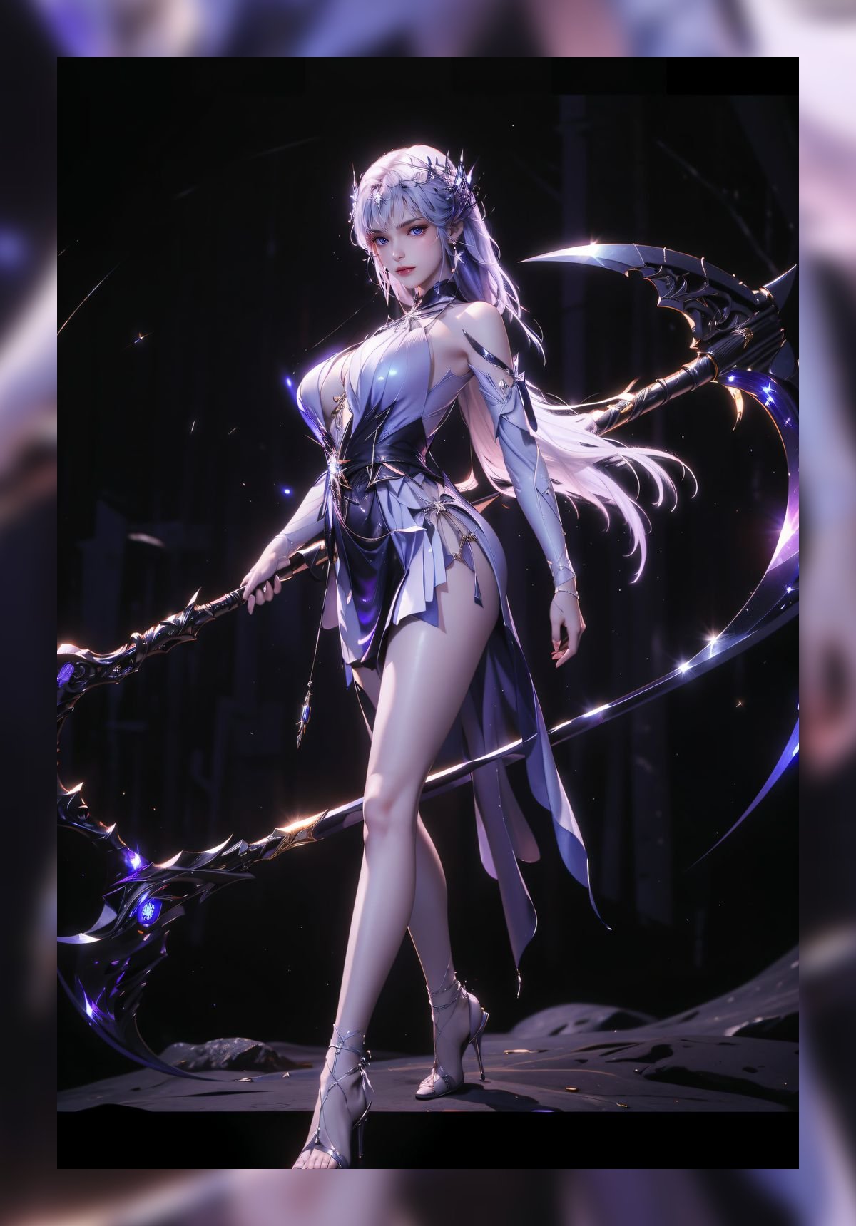 精致ai美女神印王座圣采儿4k壁纸网盘下载