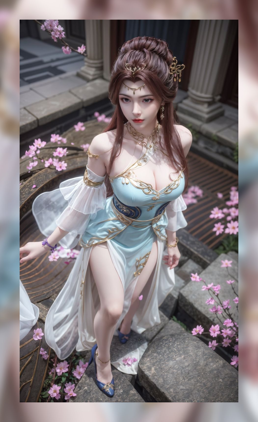 精致ai绘画百炼成神苏灵韵6k下载打包