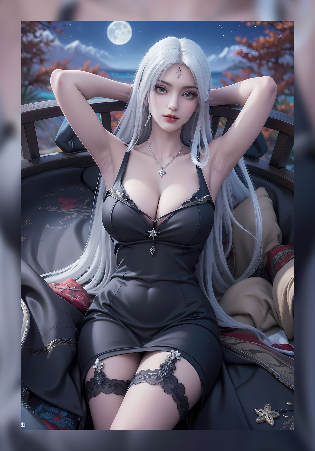 优秀的ai女神诛仙小白精美8k合集壁纸