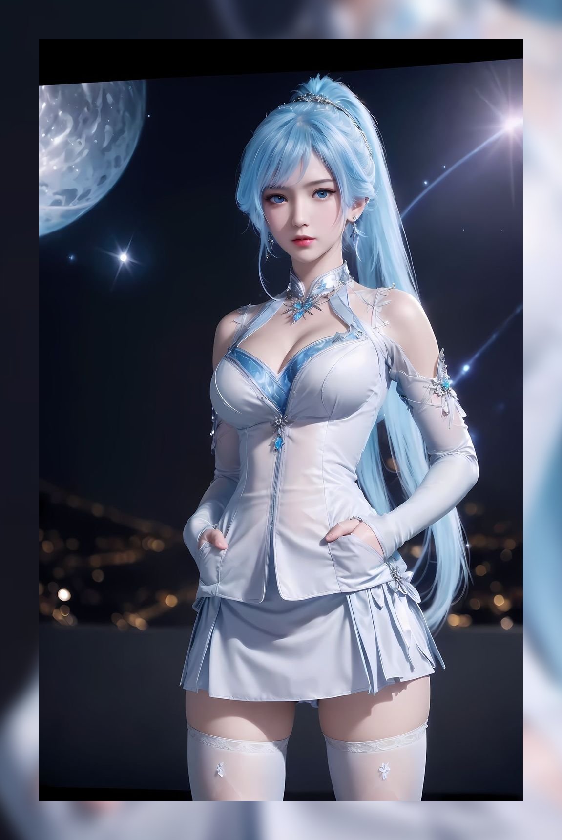 炸裂的建模身材绝世唐门唐舞桐8k图包打包