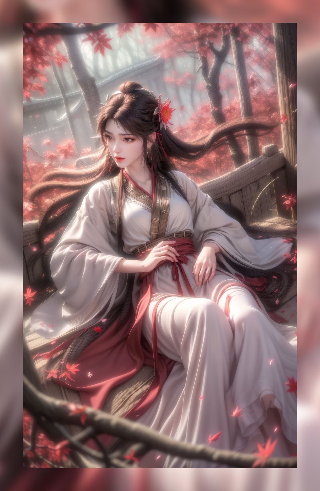 火热ai素材完美世界火灵儿高清8k整理打包