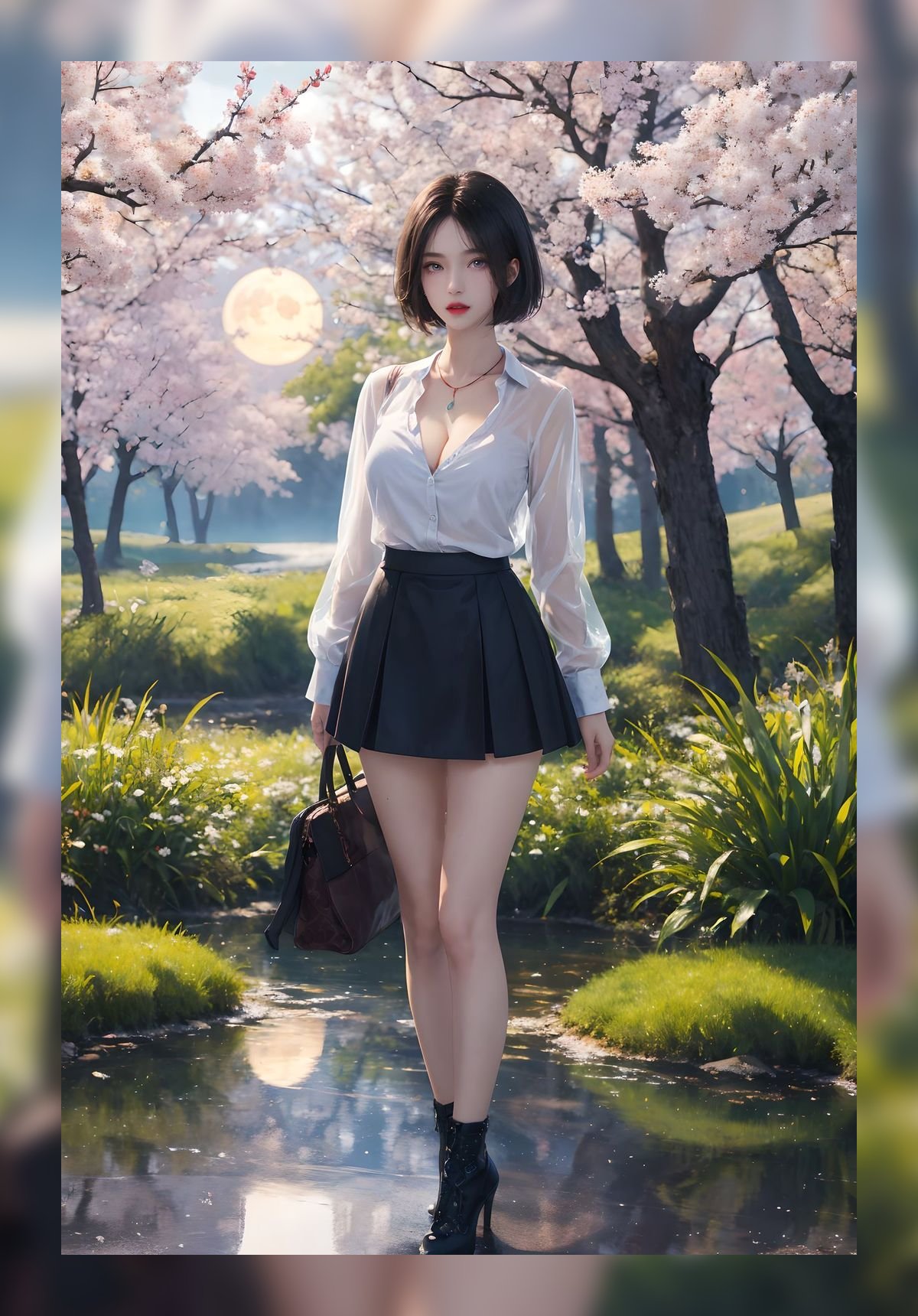 高品质ai桌布画江湖不良人姬如雪超清8k打包壁纸