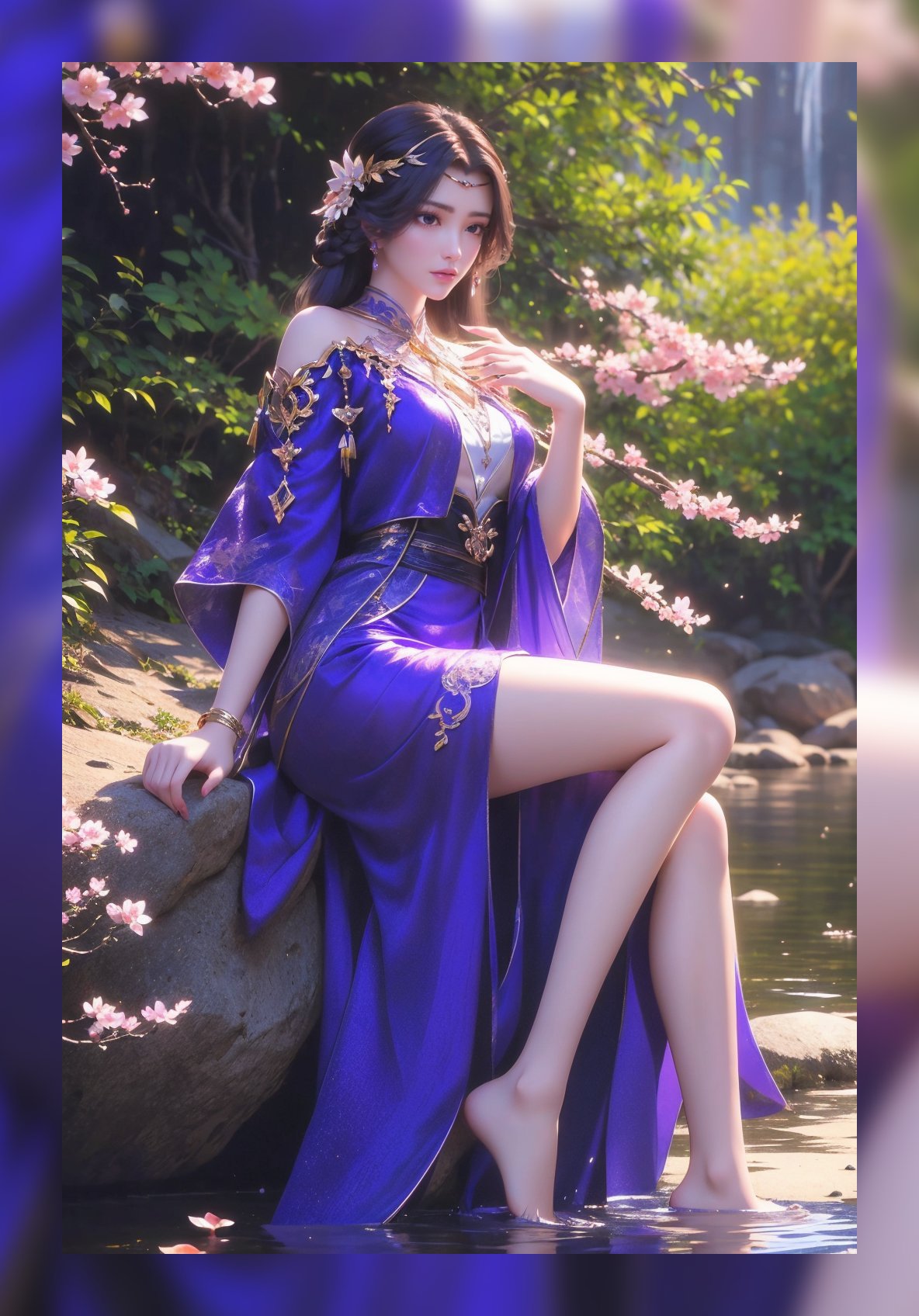 最新ai女神完美世界云曦高分辨率8k图包壁纸