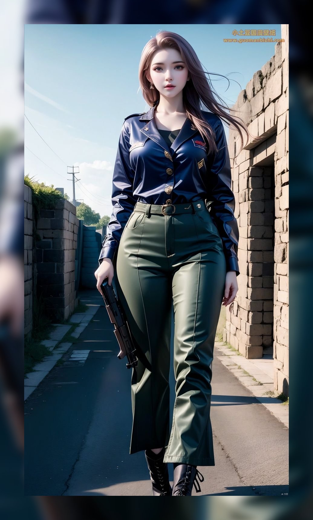 新出炉ai女生穿越火线云悠悠高分辨率4k壁纸打包