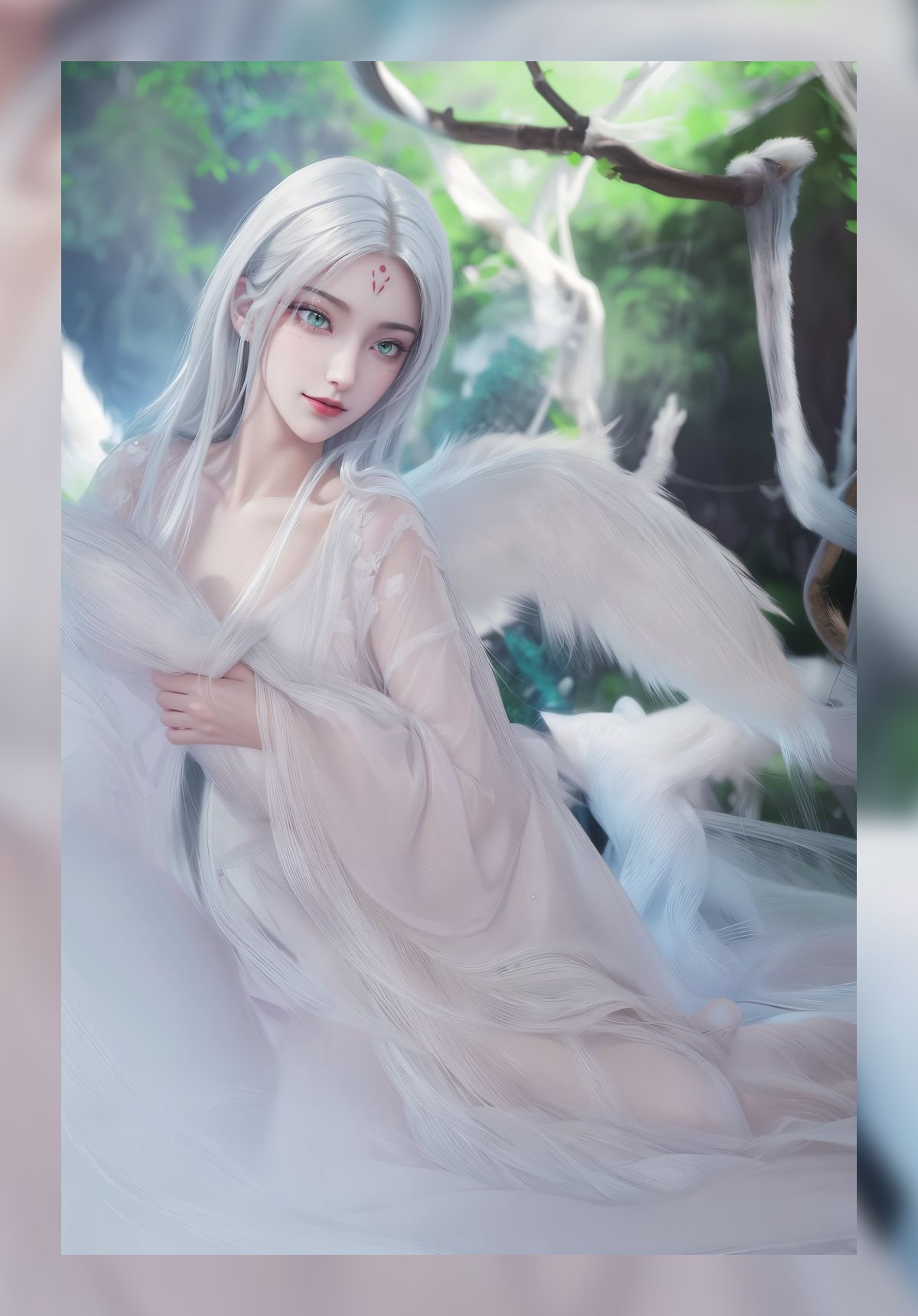 炫酷的建模脸诛仙小白超清晰8k壁纸打包