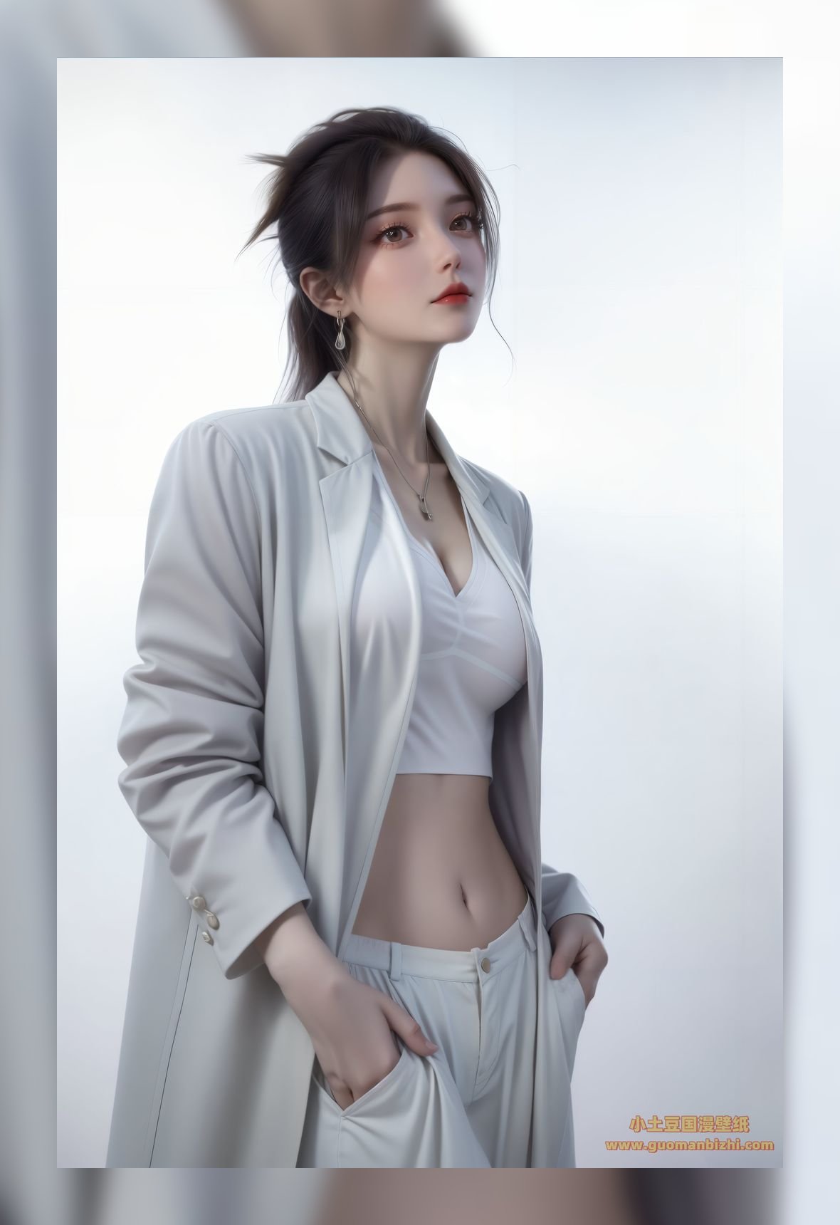 高品质ai作品完美世界柳神4k图包打包