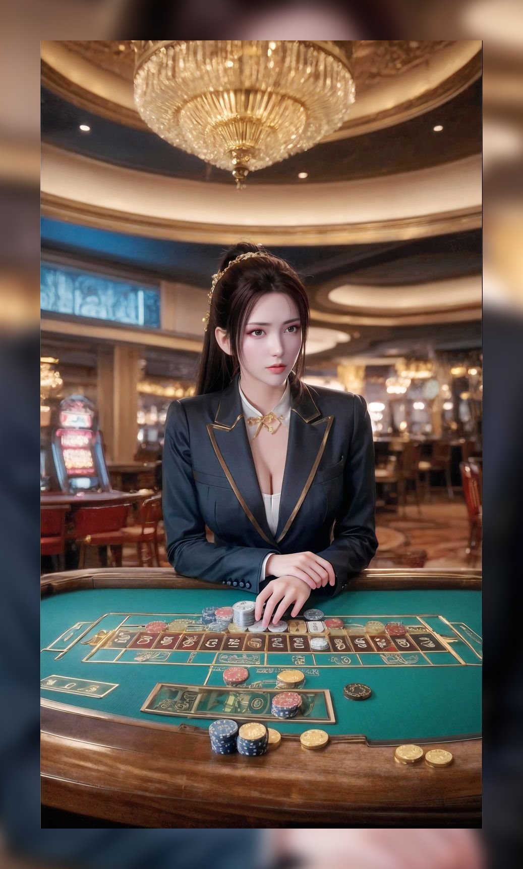 最新ai女神斗破苍穹纳兰嫣然4k图包壁纸