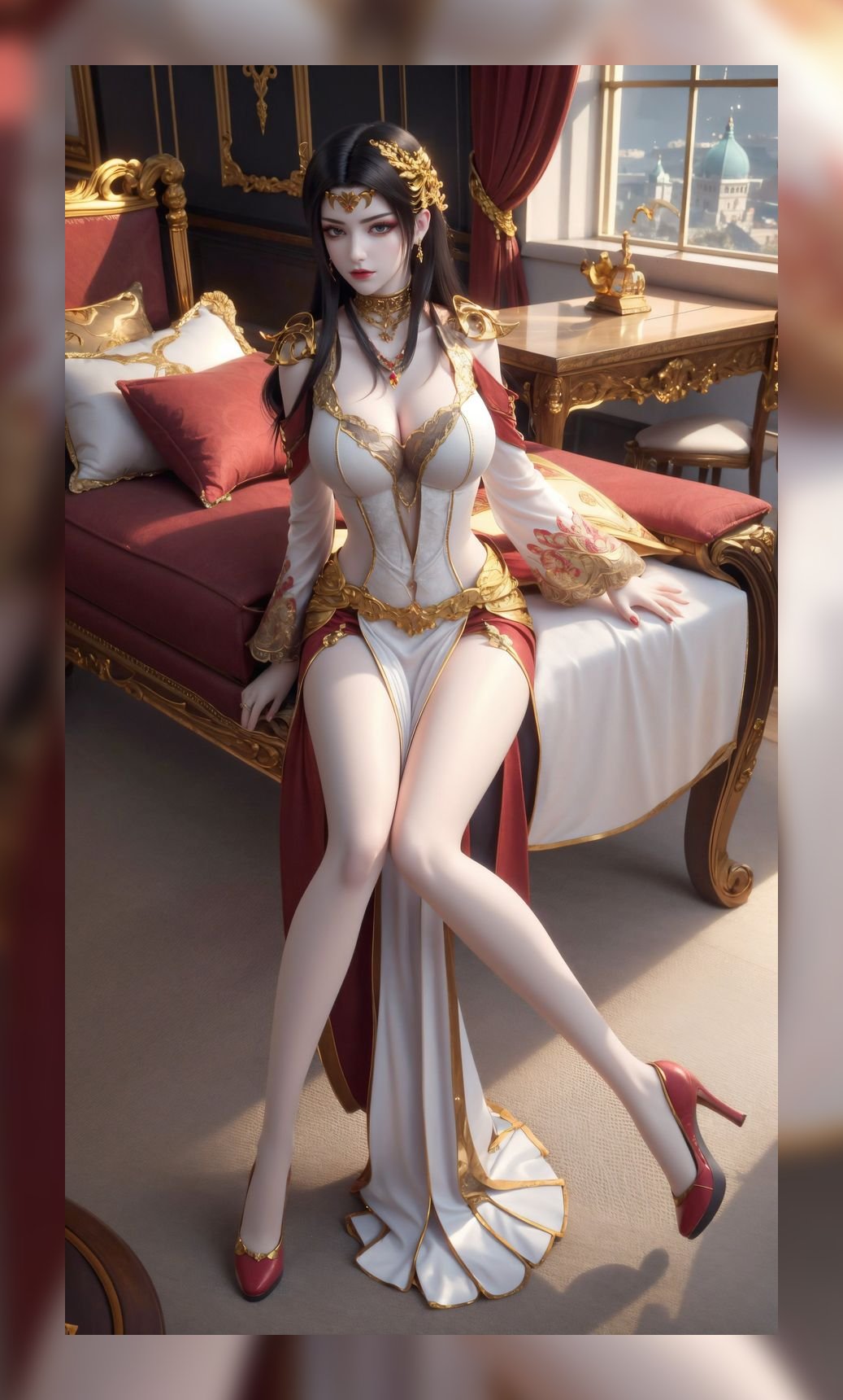 优秀作品ai壁纸斗破苍穹美杜莎8k壁纸下载