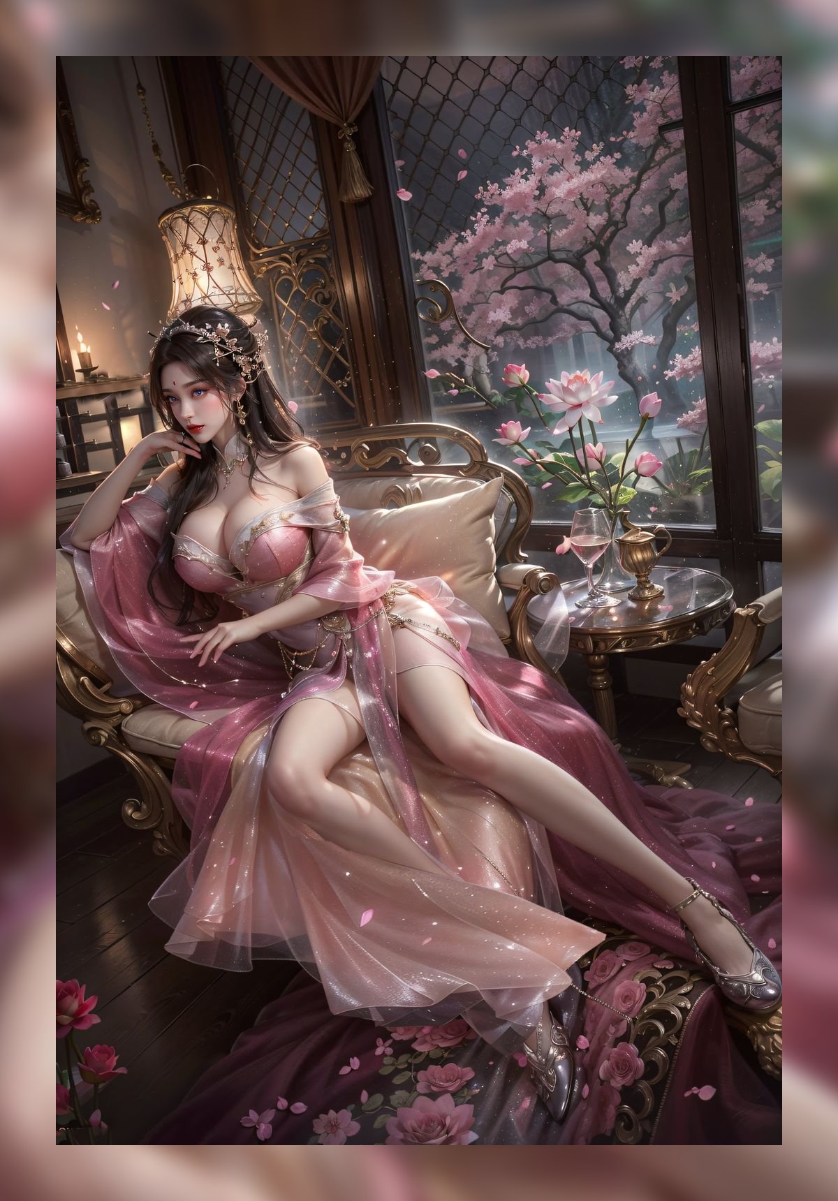 炸裂的ai生成完美世界月婵超清4k整理合集