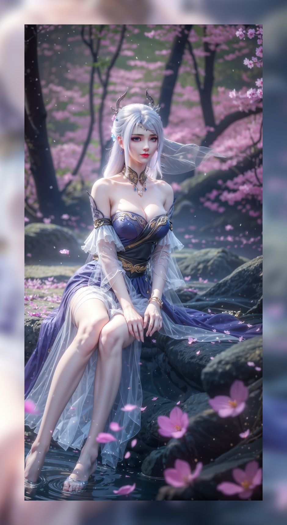 高品质ai绘画大主宰洛璃超清晰4k压缩包下载