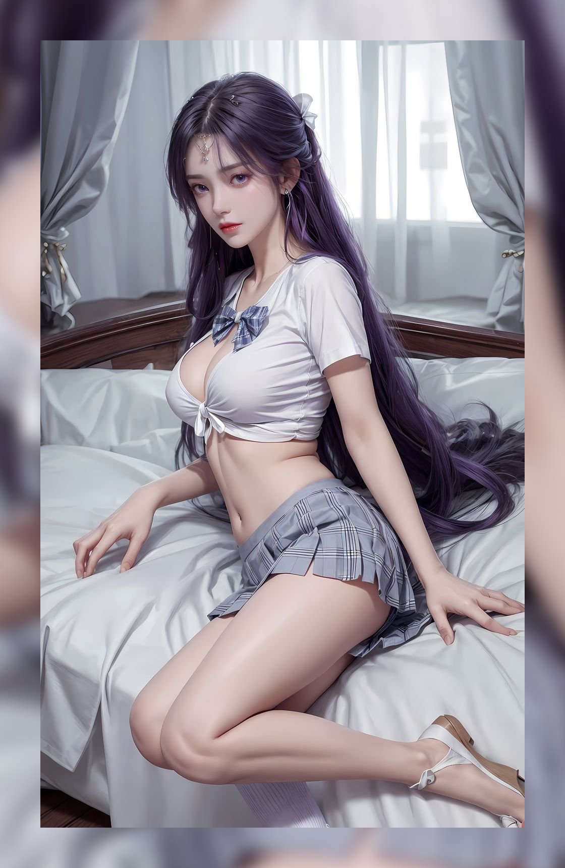 最新ai绘画完美世界云曦超清晰4k图包壁纸