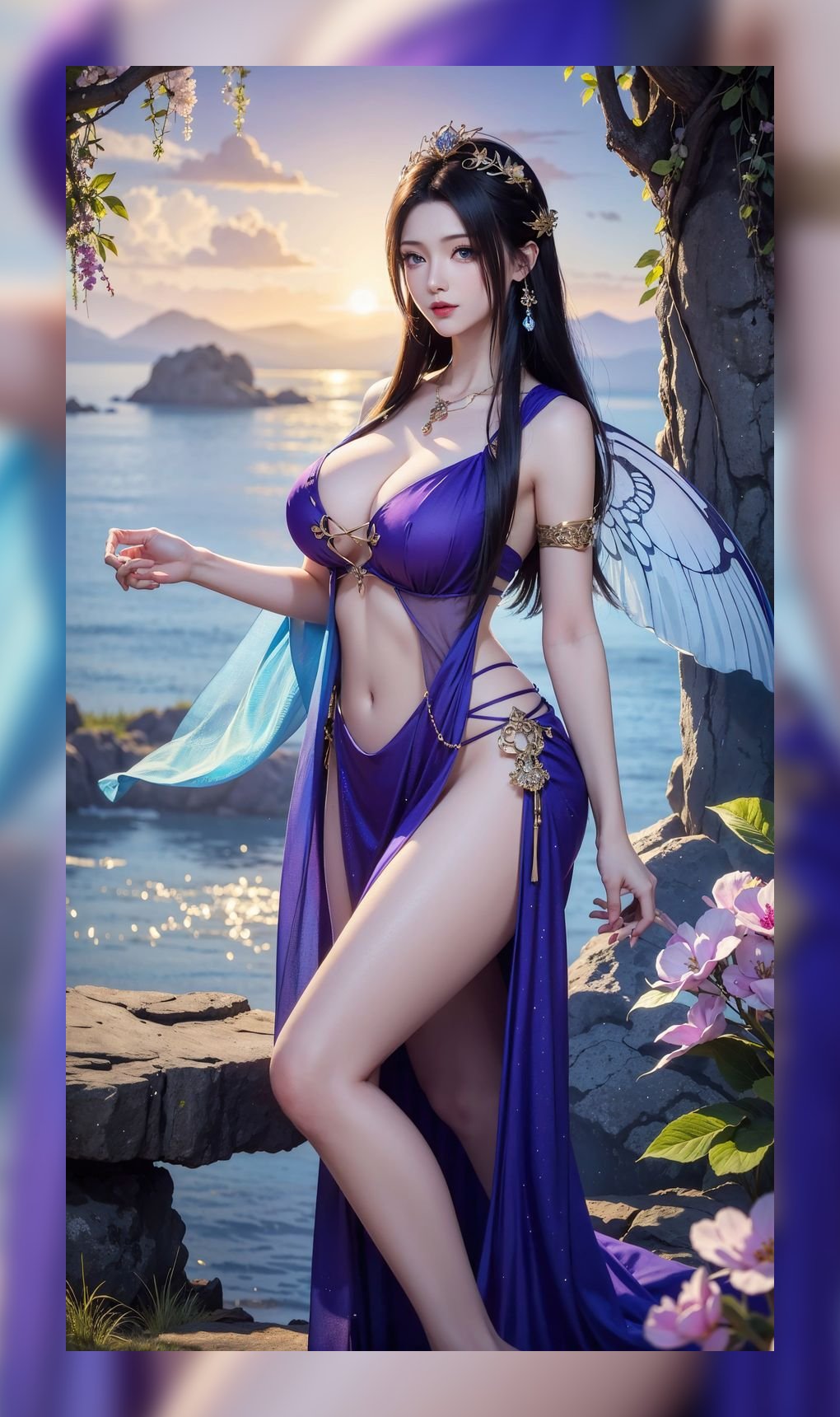 热门多场景凡人修仙传紫灵8k图包壁纸