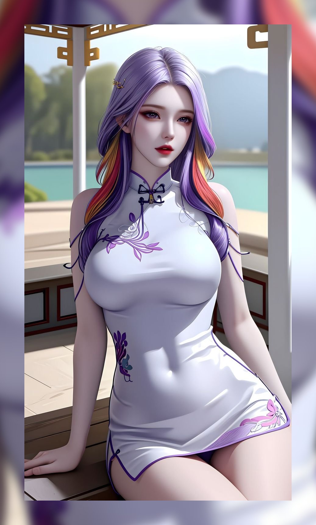 国风ai素材斗罗大陆波塞西精美4k打包壁纸