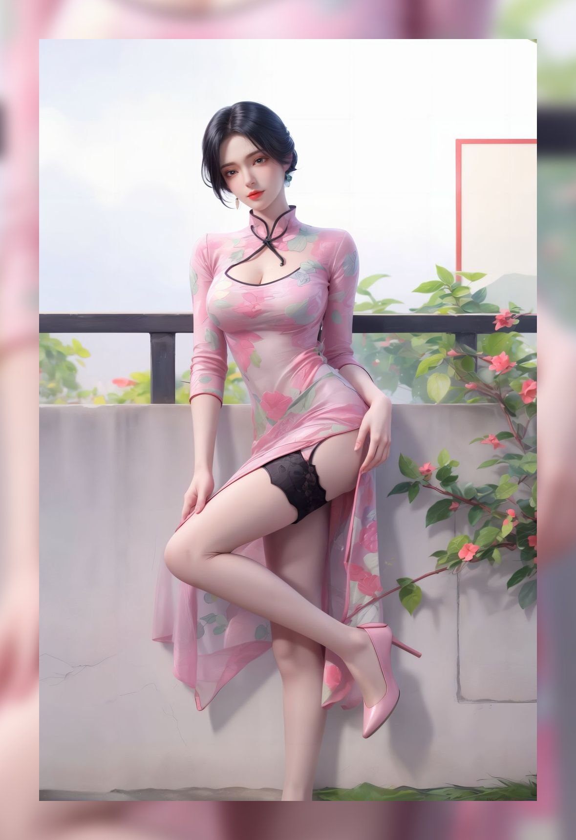 国潮多风格君有云即墨花雪超清晰8k图包下载