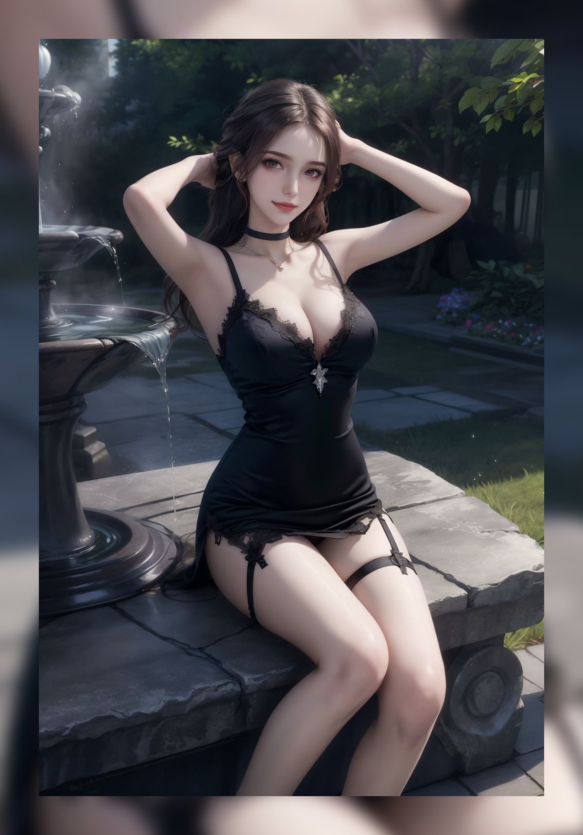 国潮ai女神斗罗大陆比比东精美8k图包下载