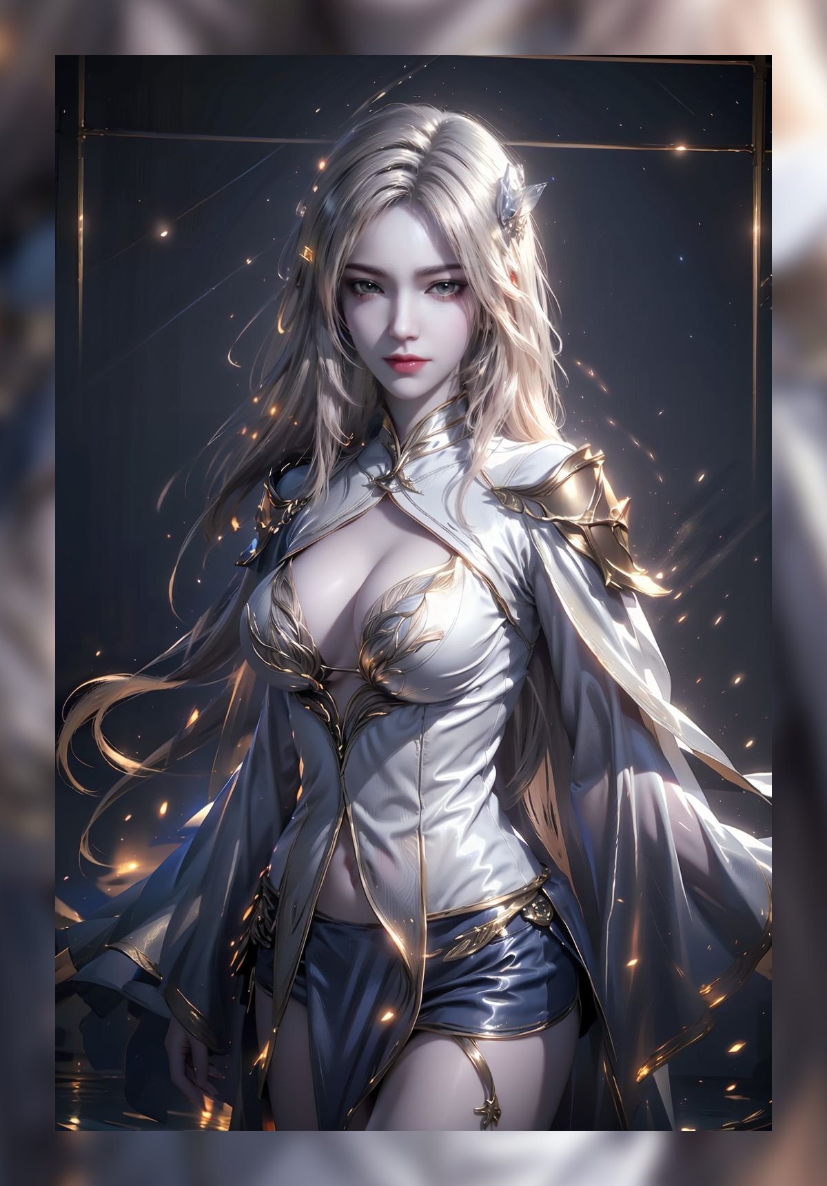 精美的ai绘画斗罗大陆胡列娜高分辨率4k压缩打包