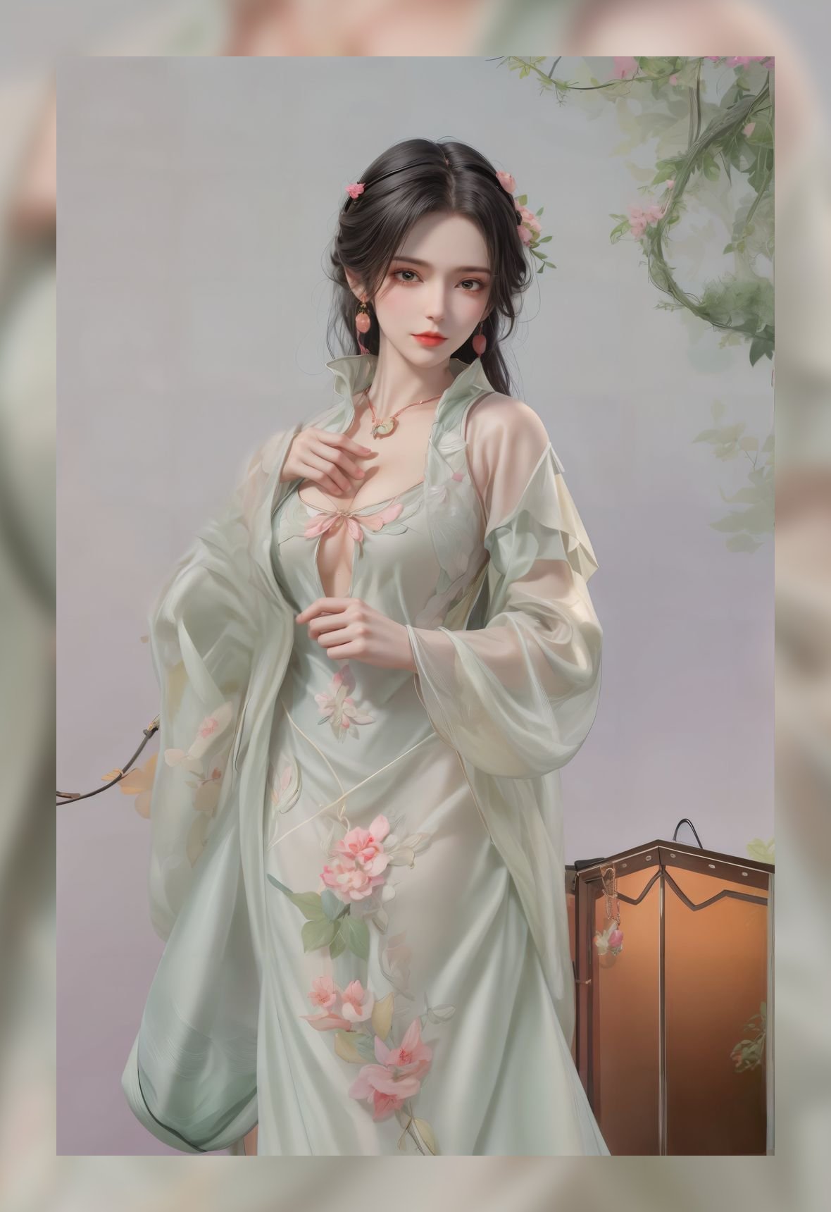 优秀的ai桌布君有云即墨花雪超清晰4k打包下载