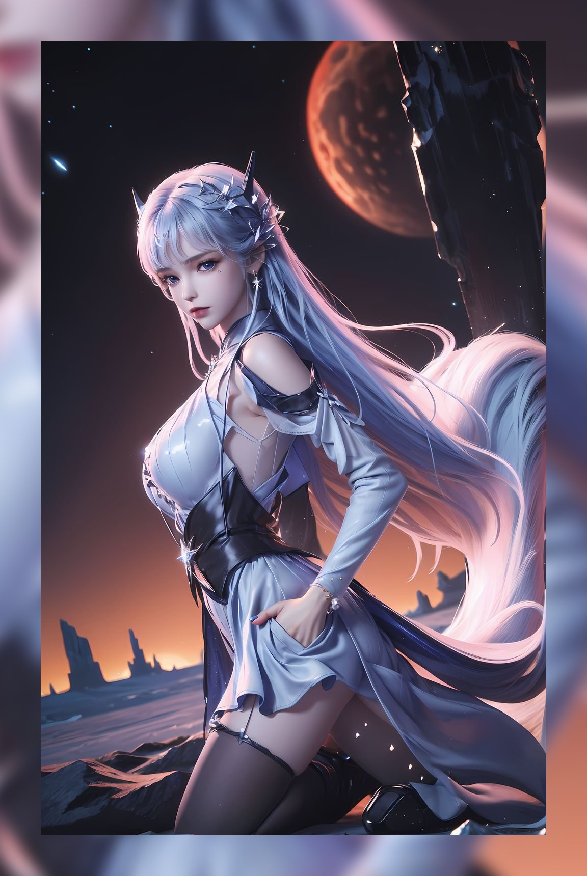 火热ai女生神印王座圣采儿8k整理合集