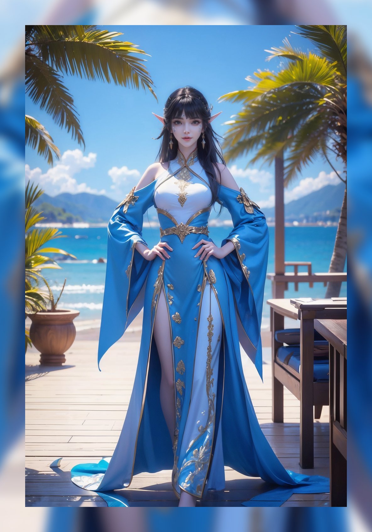 炫酷的ai美女斗破苍穹凤清儿高分辨率4k壁纸打包