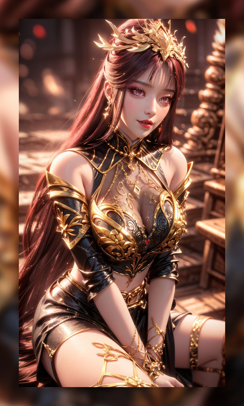 优秀作品建模身材百炼成神毒血夫人高清8k合集壁纸