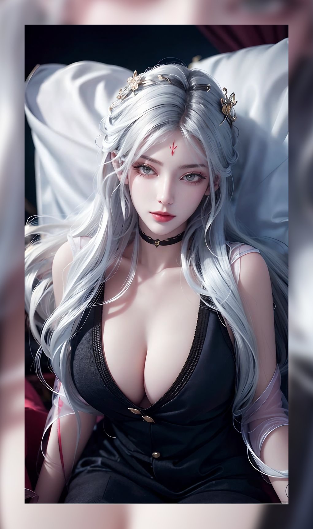 火热ai素材诛仙小白超清晰4k图包下载