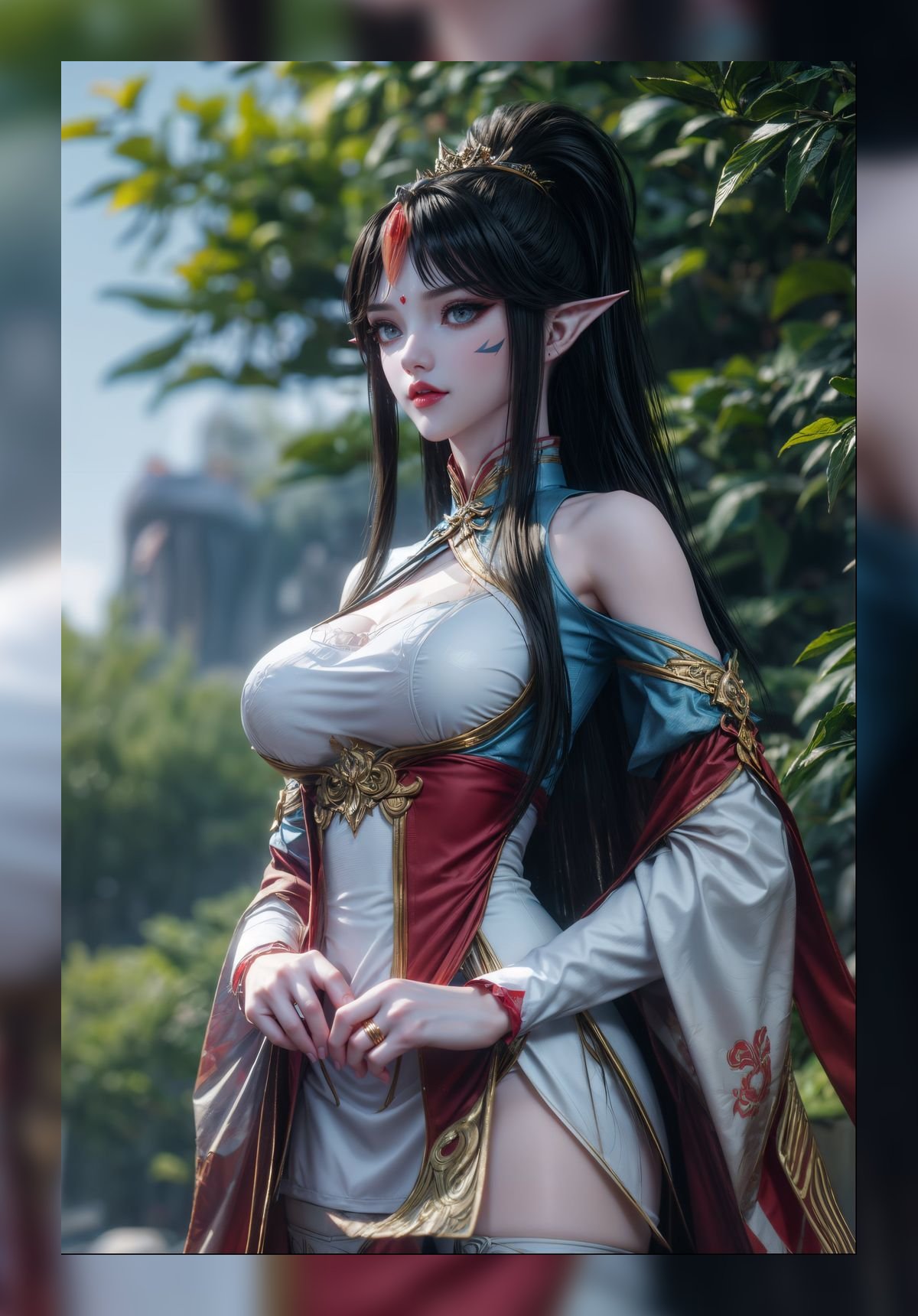 精美的ai美女斗破苍穹凤清儿8k打包壁纸