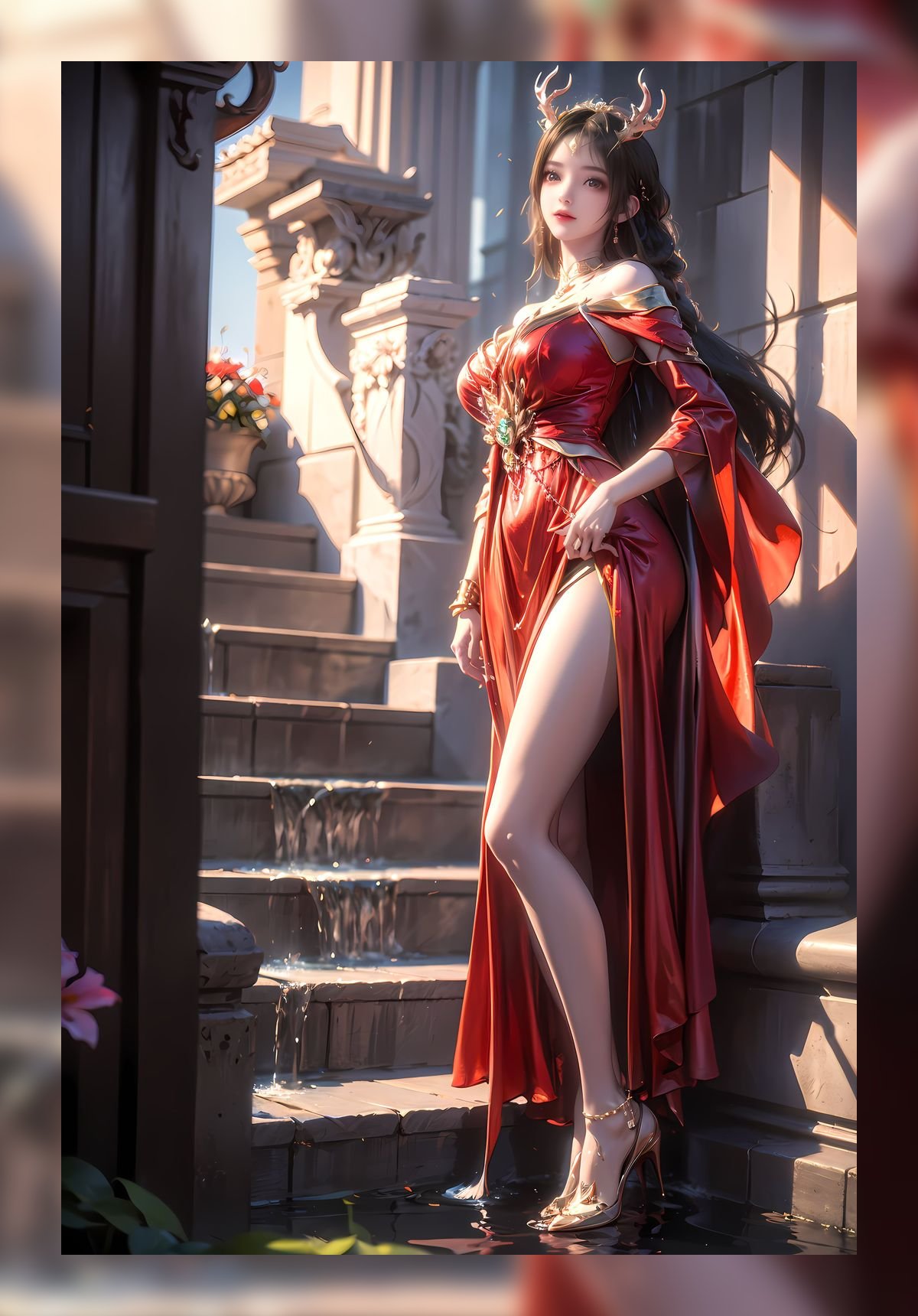 精美的ai壁纸百炼成神云落超清8k图包壁纸